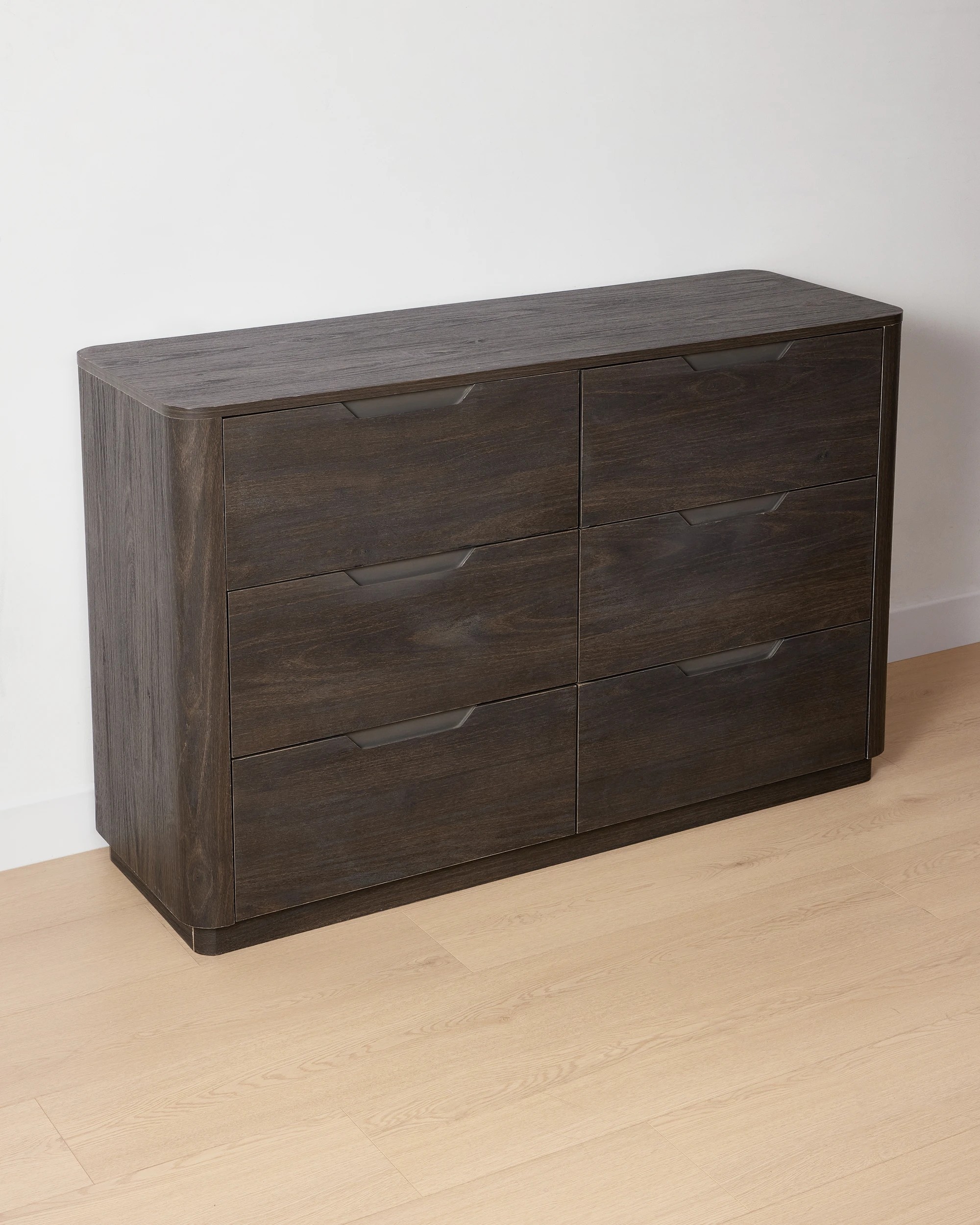 1 Miles 6 Drawer Chest - Walnut, 1 of 6