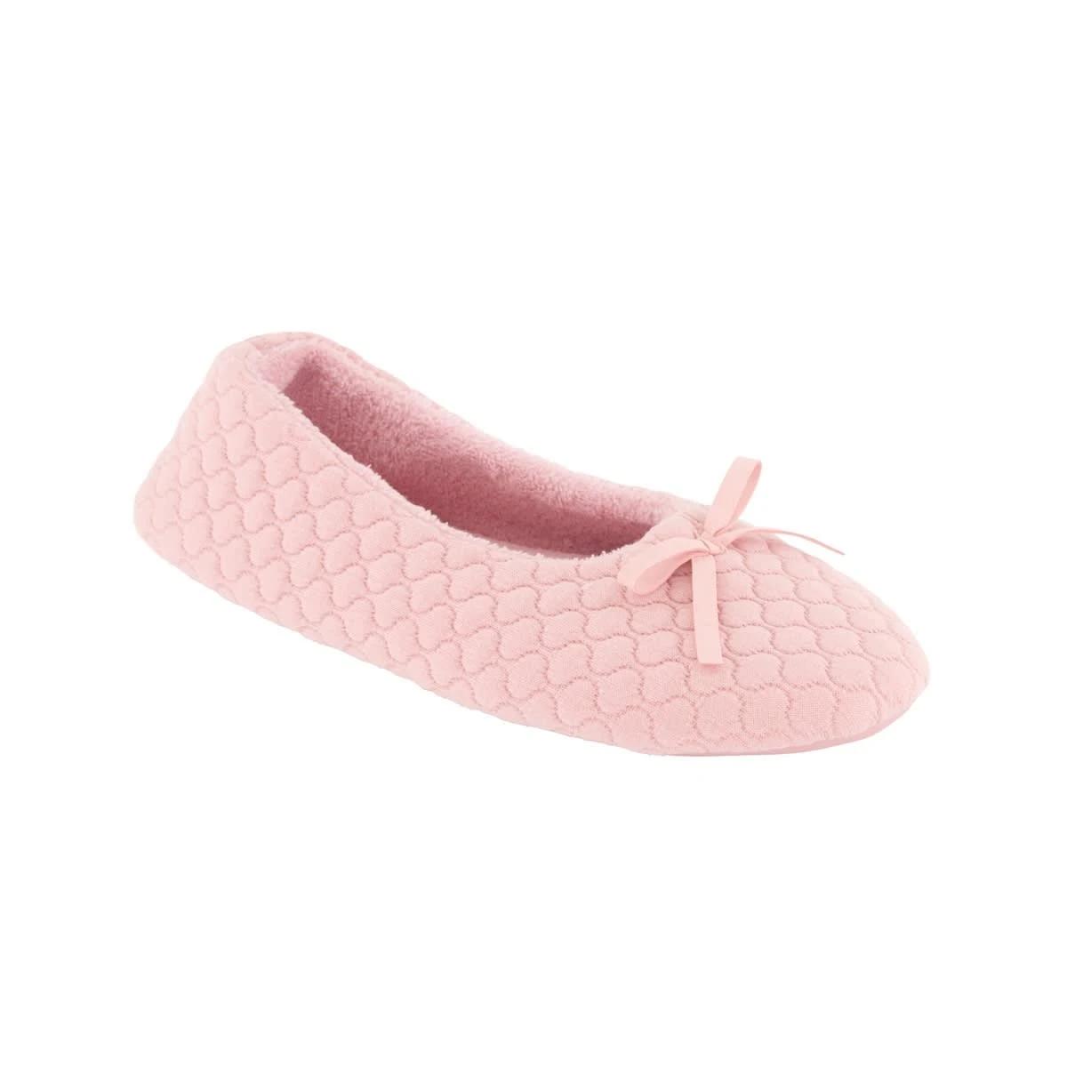 1 Quilted Ballet Slippers PINK LILY, 1 of 3