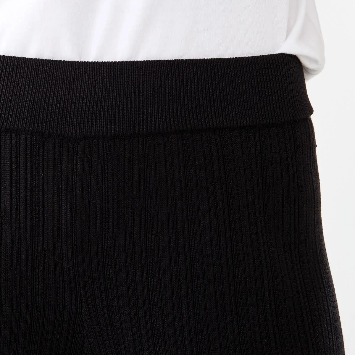 4 Variegated Knit Pants Black, 4 of 5