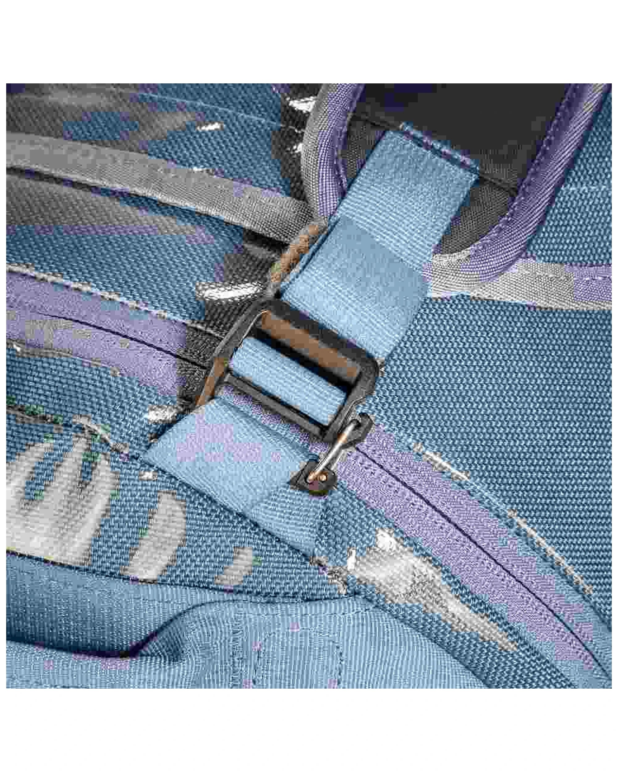 4 Tatonka Barrel Duffel Outdoor Travel Bag 110L Ballistic Nylon Padded Base - Blue, 4 of 10