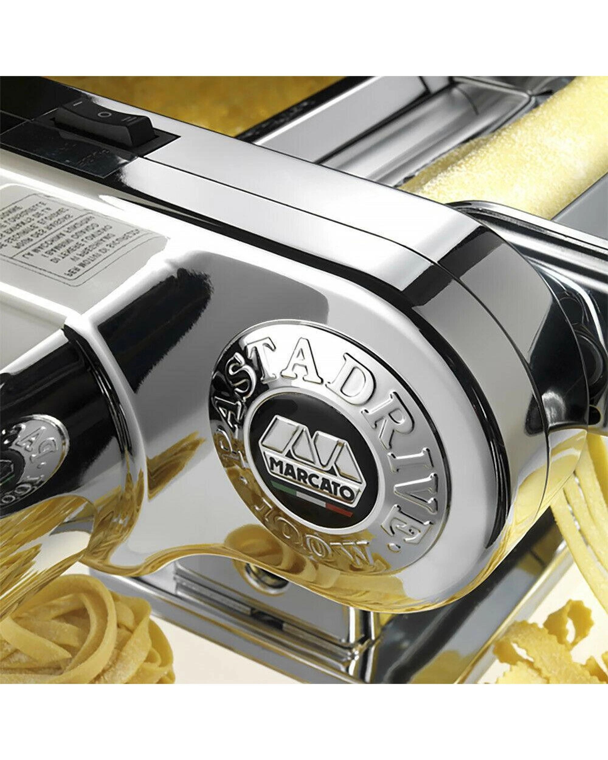 6 Marcato Atlas Electric Motor Pasta Drive Attachment Silver, 6 of 6