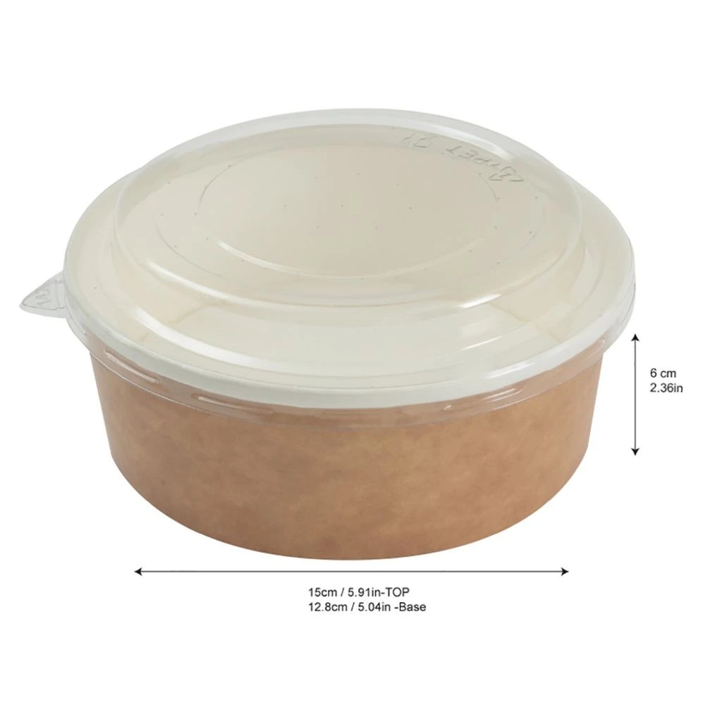 4 Colpac Multifood Round Pot and Lid 750ml 25 Pack, 4 of 4