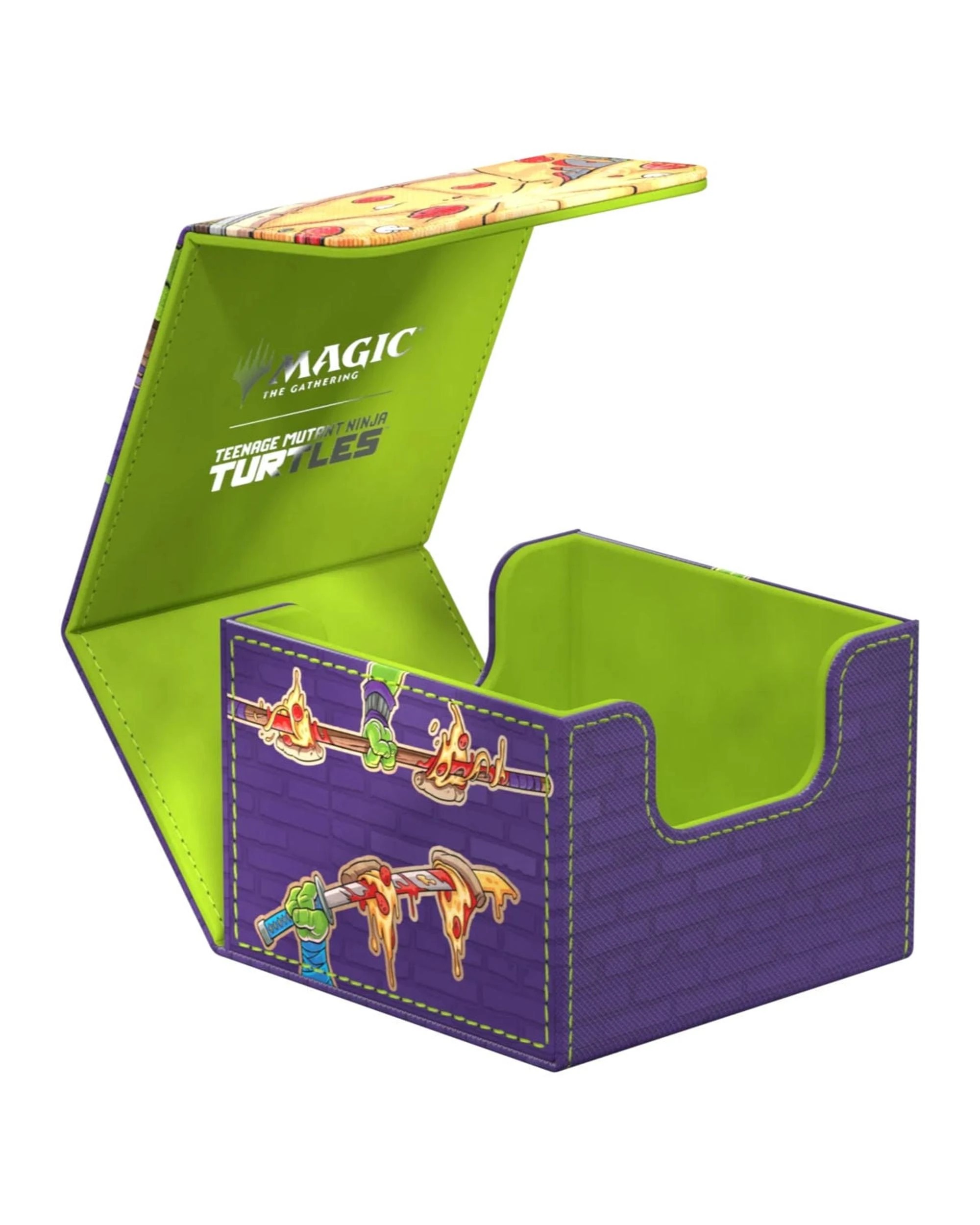 5 Ultimate Guard Magic The Gathering Teenage Mutant Ninja Turtles Sidewinder 133+ Xenoskin Pizza Box Beck Box - Purple, 5 of 10