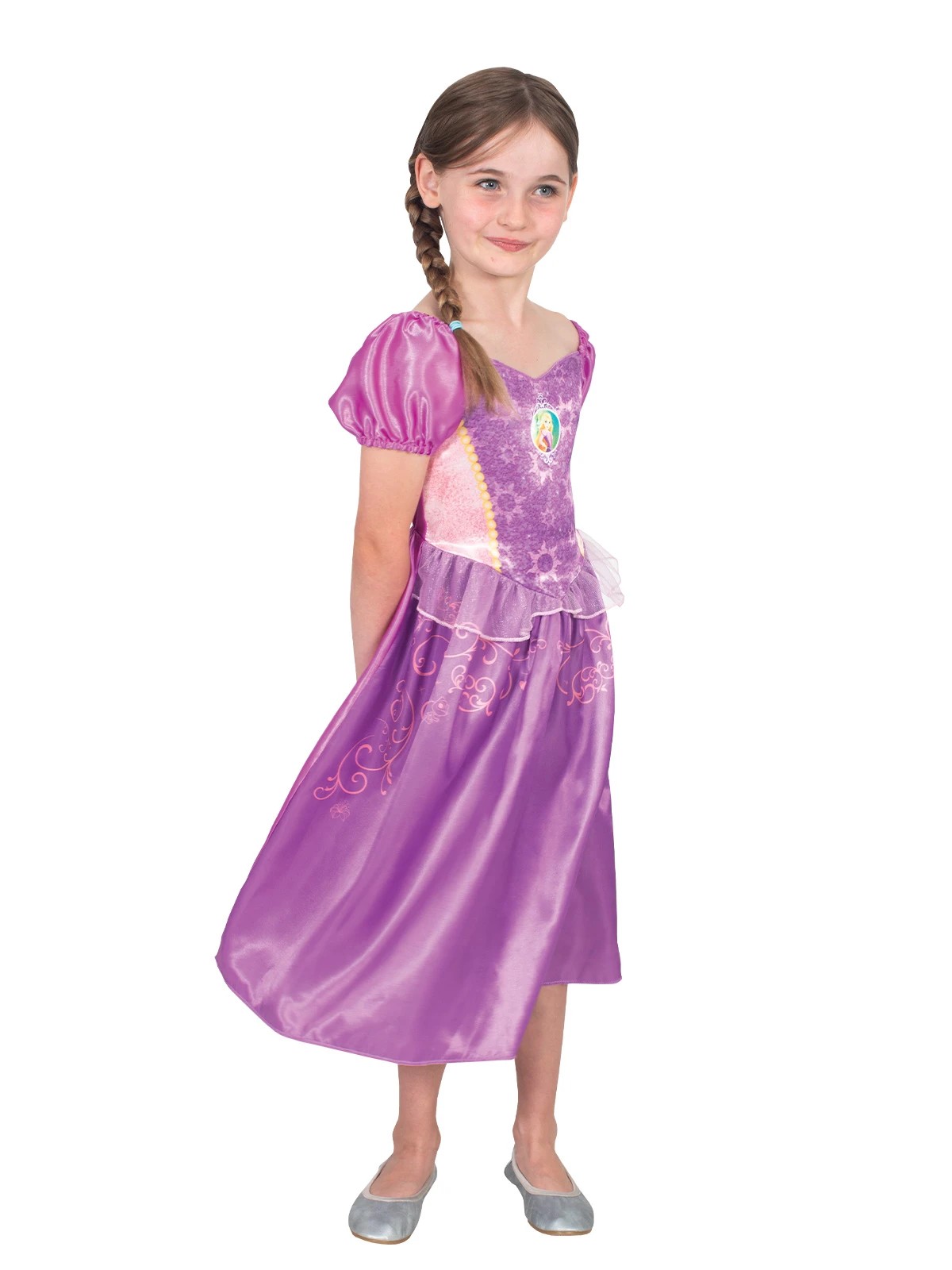 2 Disney Princess Rapunzel Child Costume - Ages 4-6, 2 of 6