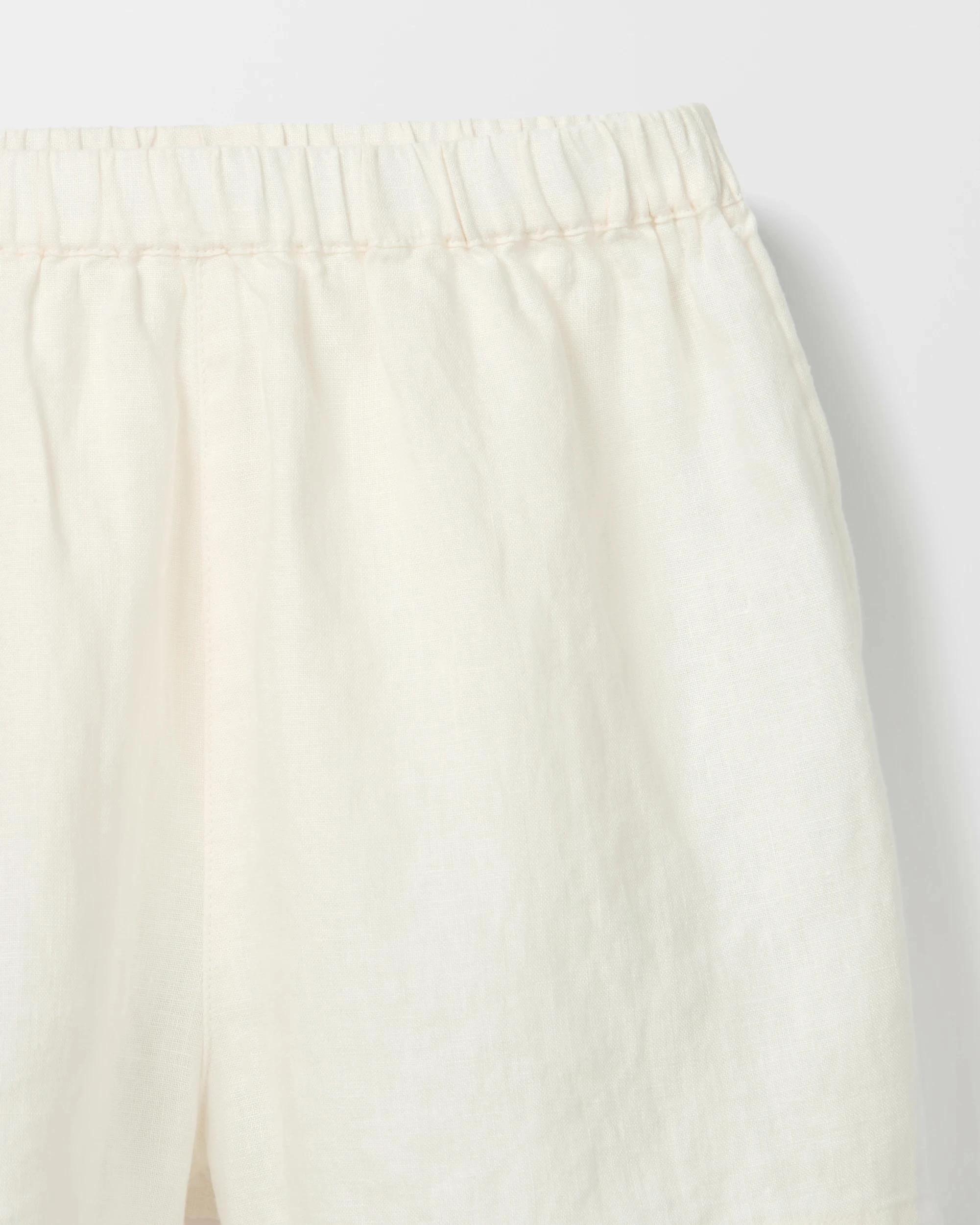 6 Target European Linen Shorts CREAM, 6 of 6