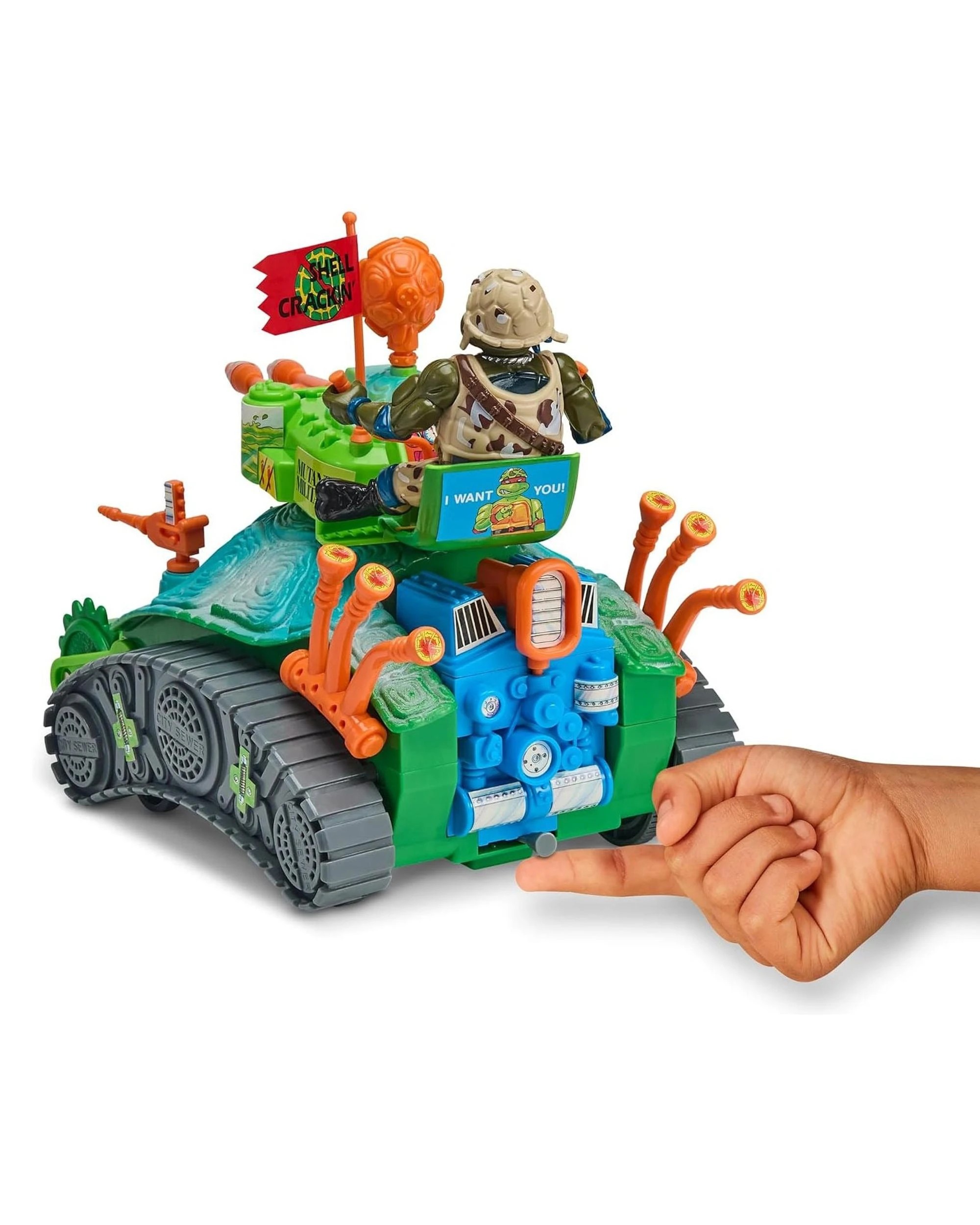 5 Teenage Mutant Ninja Turtles Mutant Military Turtle Tank, 5 of 6