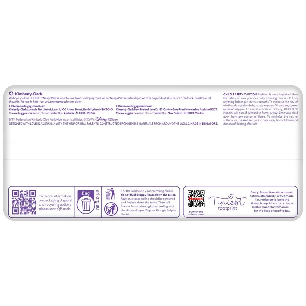 6 Huggies Nappy Pants Junior Girl 24 Pack, 6 of 10