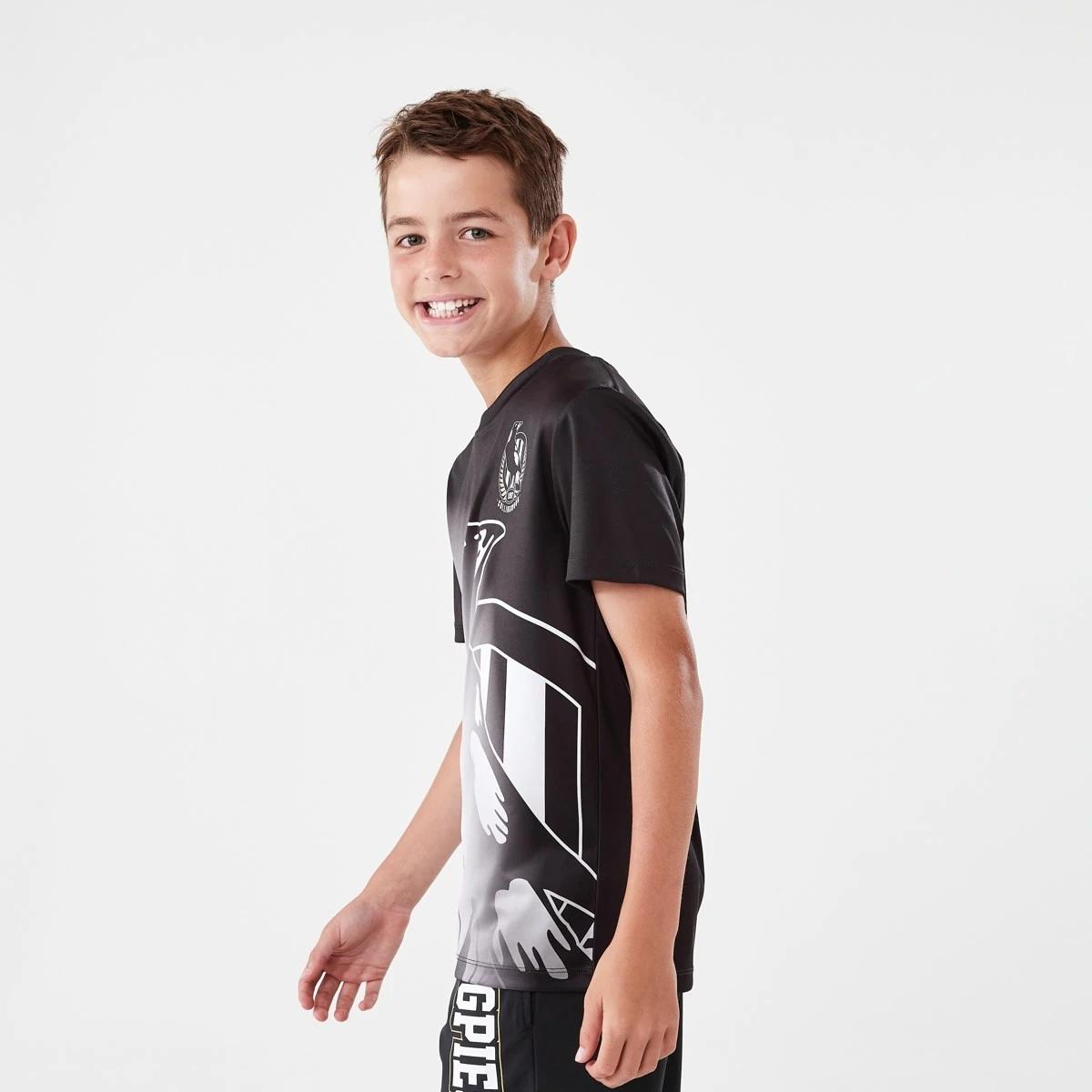 3 Official AFL Kids Training T-shirt Collwood, 3 of 10