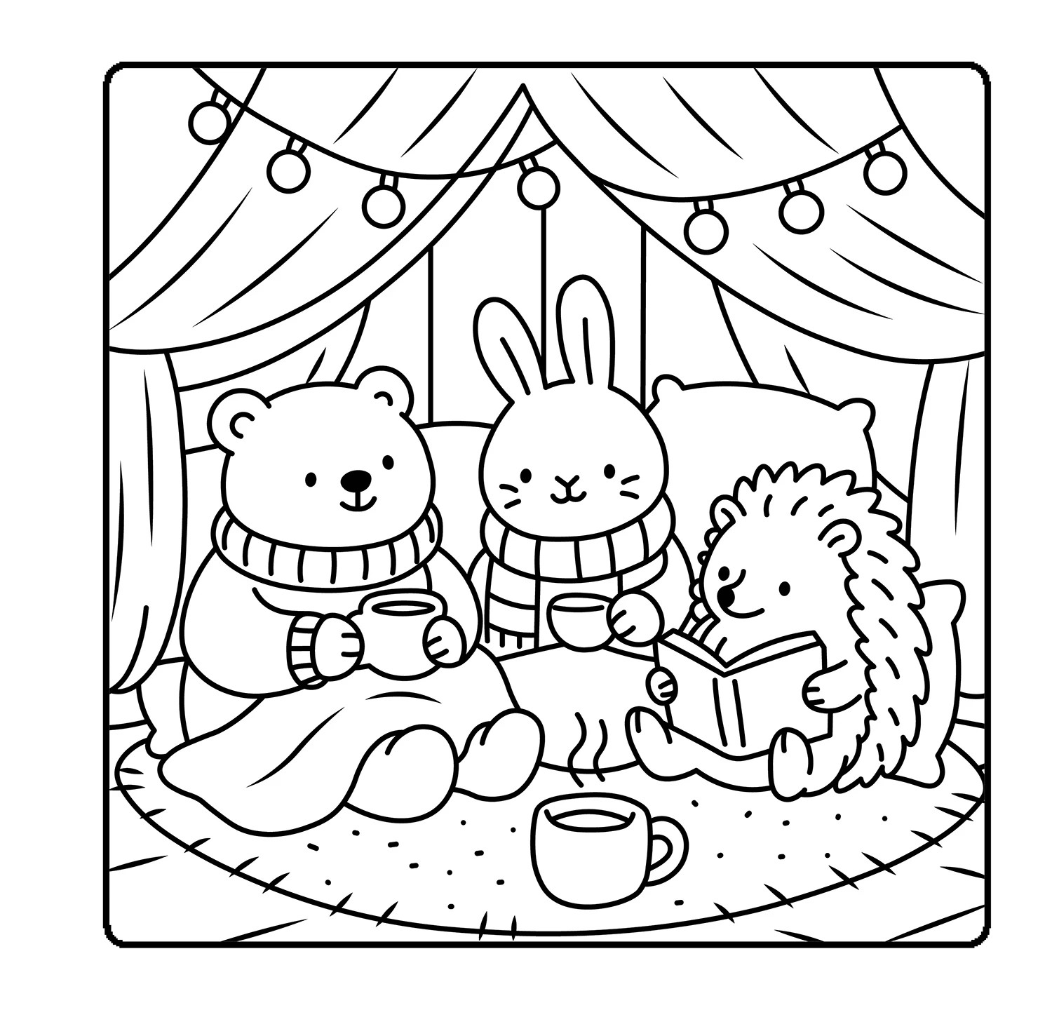 4 Cosy Maxx Bold and Easy Colouring Kit, 4 of 4