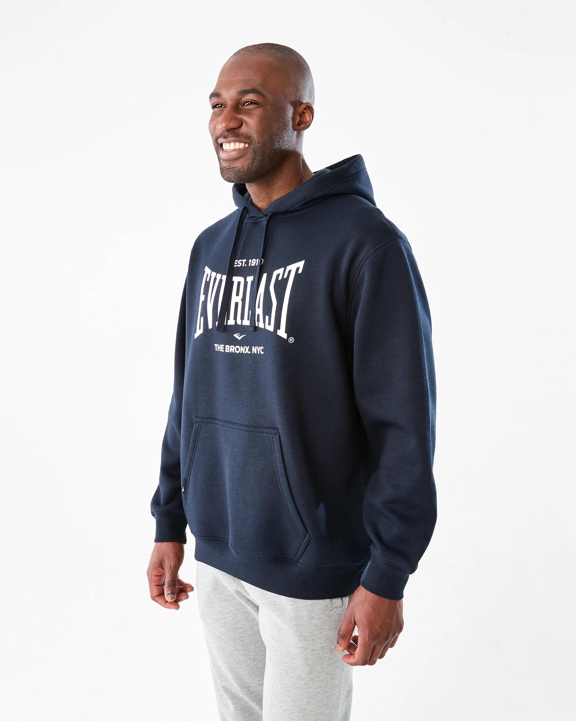 2 Everlast Mens Bronx Hoodie Indigo, 2 of 7