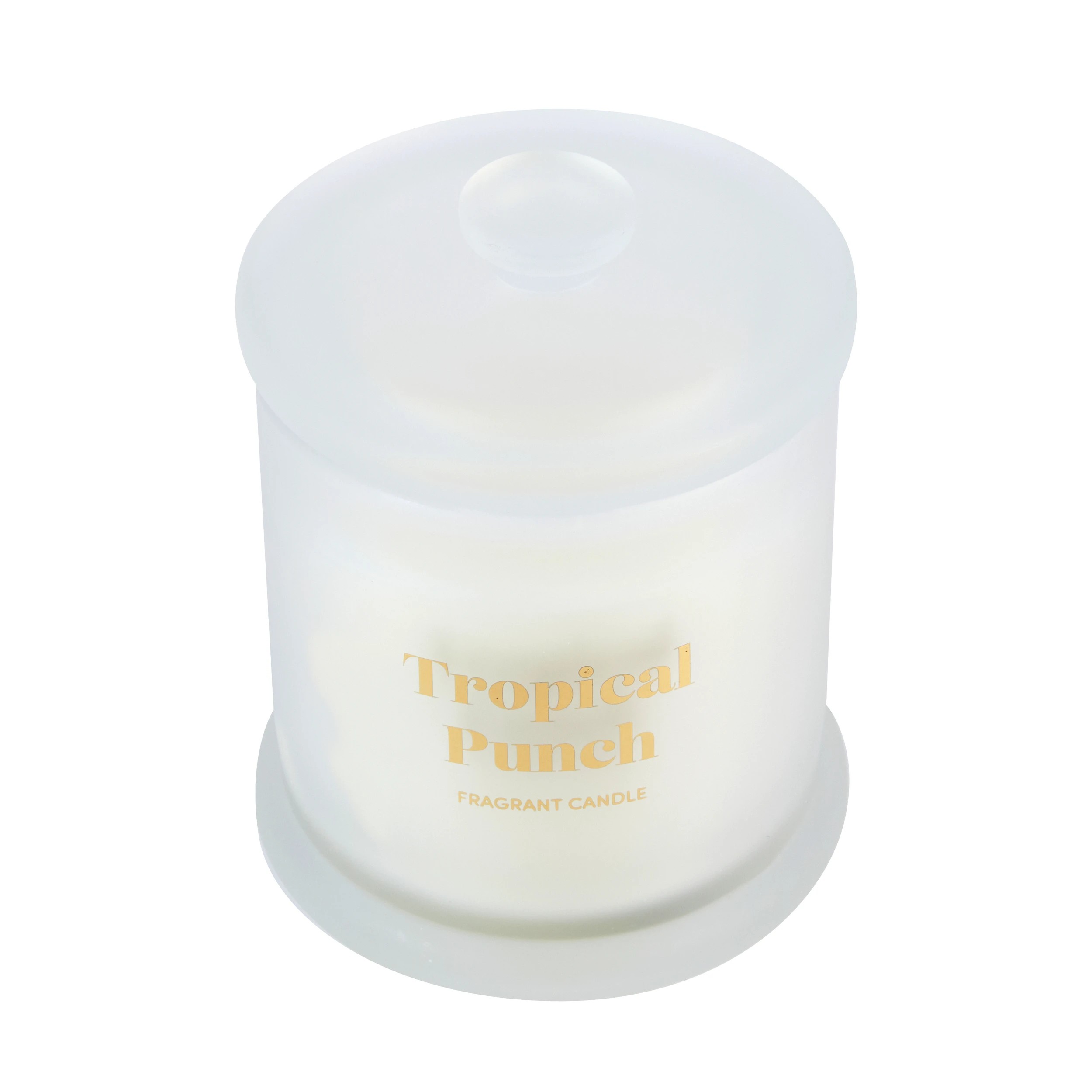 4 Tropical Punch Fragrant Glass Boxed Candle, 4 of 6