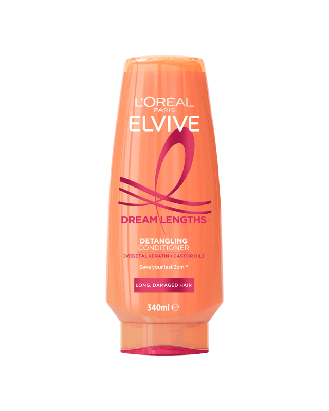 L'Oreal Paris Elvive Dream Lengths Detangling Conditioner 340ml - Vegetal Keratin and Castor