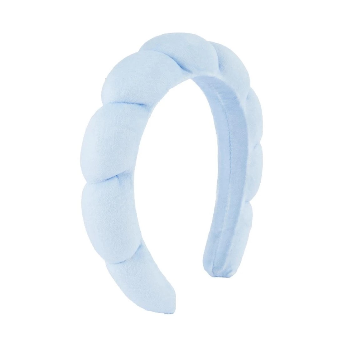 1 OXX Bodycare La Dolce Vita Scallop Headband - Blue, 1 of 4