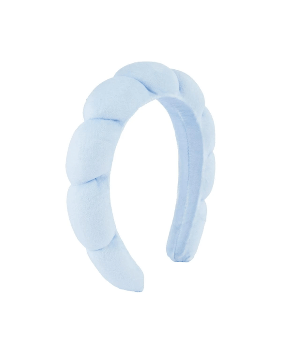 OXX Bodycare La Dolce Vita Scallop Headband - Blue