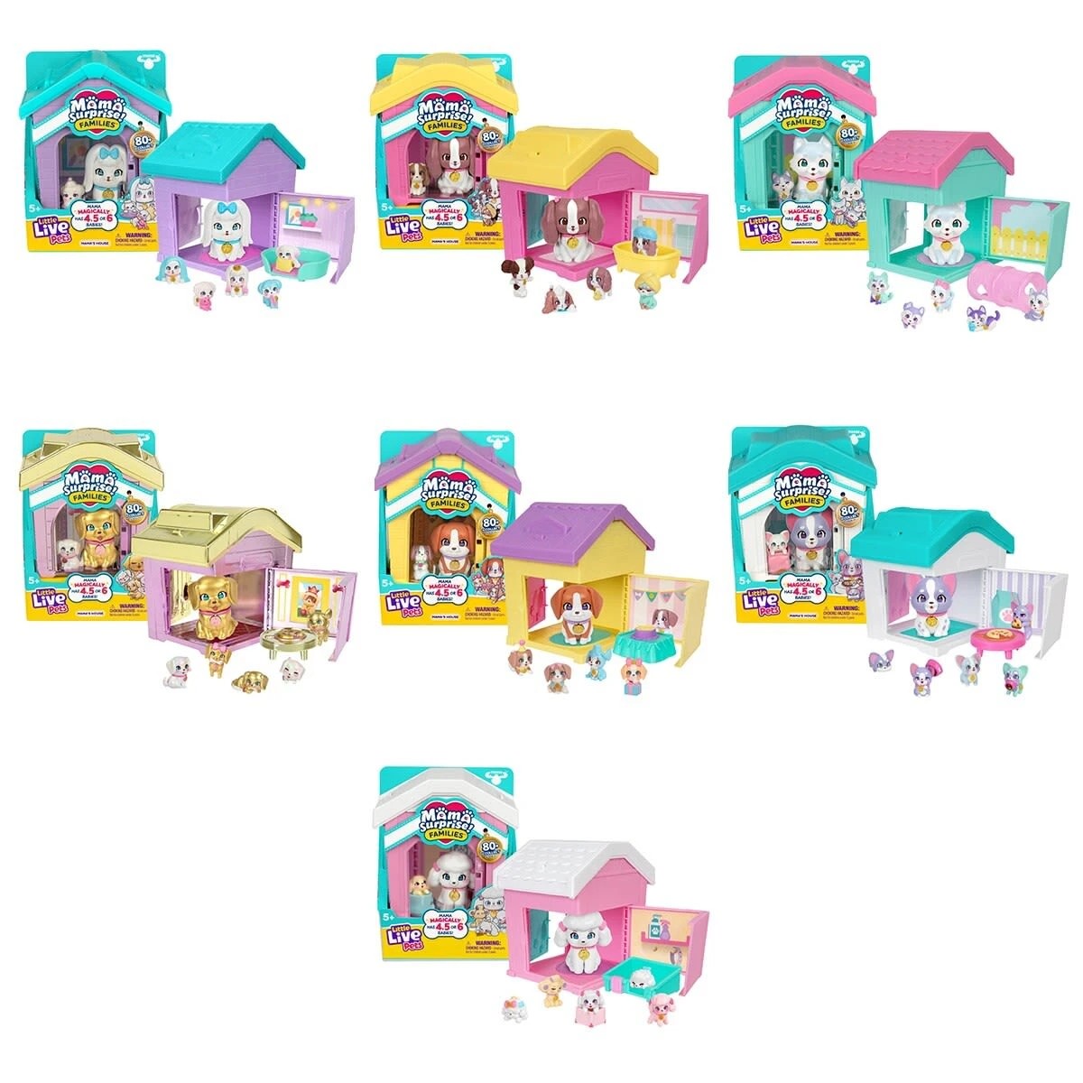 2 Little Live Pets Mama Surprise Families Mama's House Playset - Assorted, 2 of 10