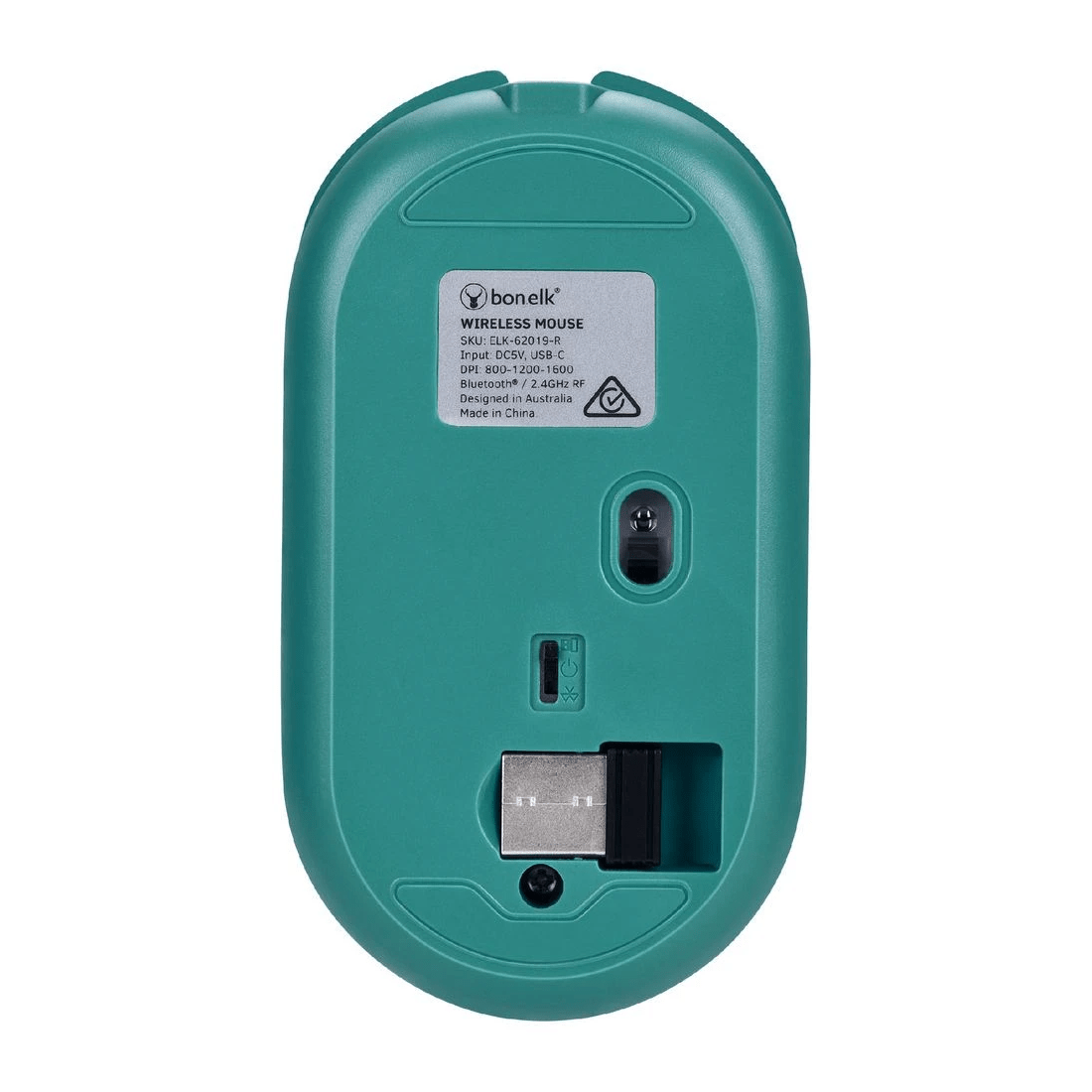 5 Bonelk M-270 Wireless RGB Mouse Emerald, 5 of 7