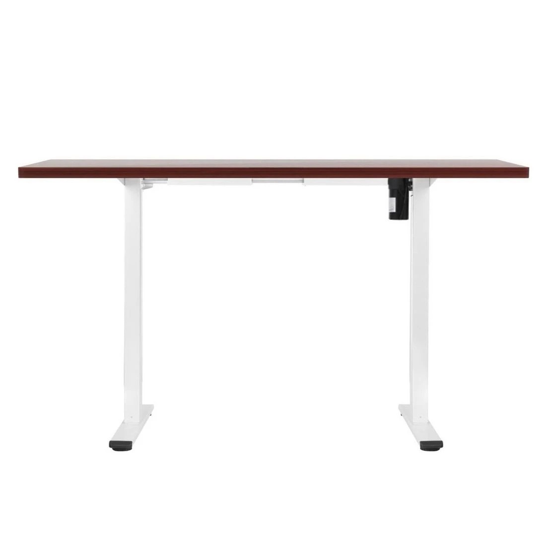 4 Artiss Standing Desk Motorised Sit Stand Desks Walnut 120CM - Brown, 4 of 7