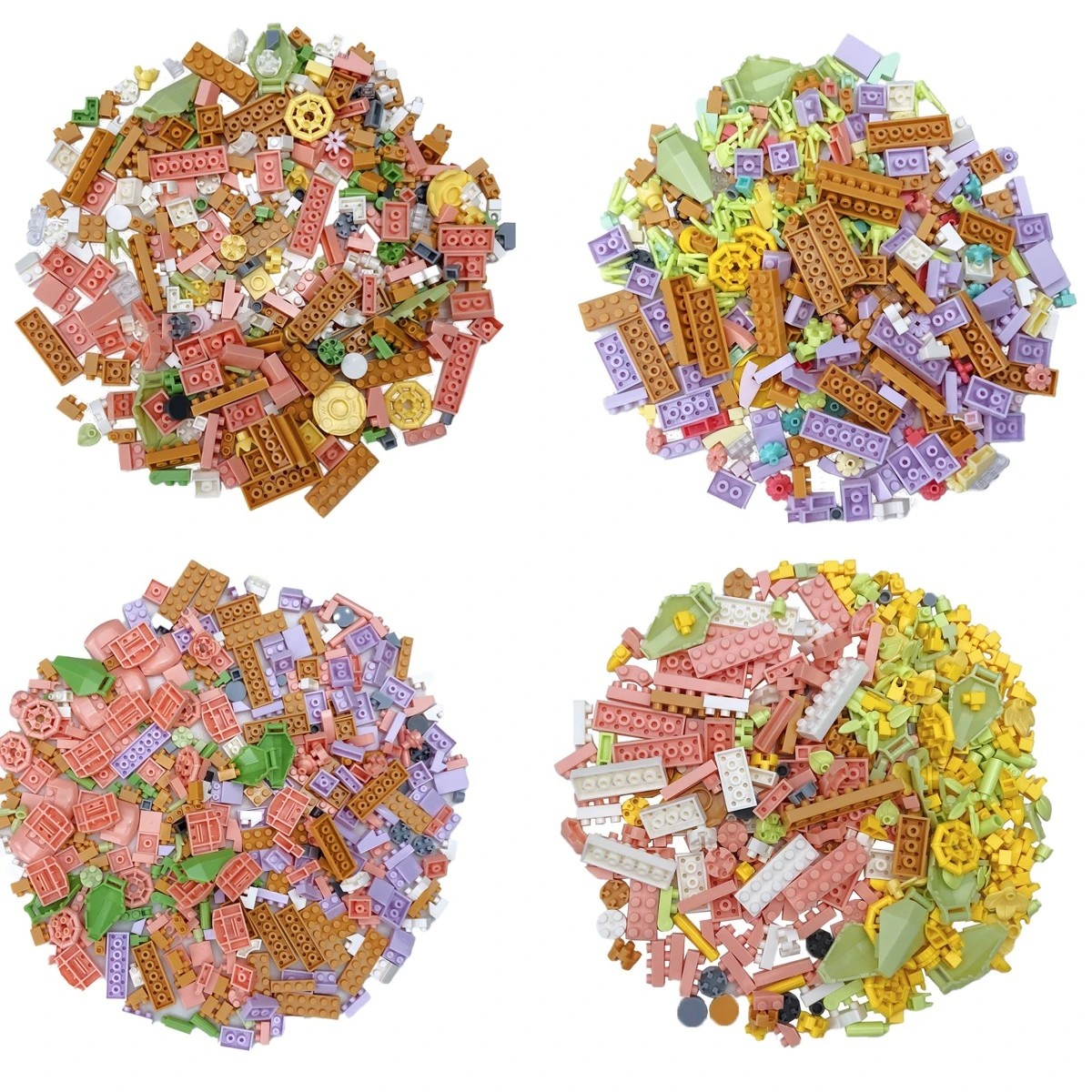 2 Mini Blocks Flower Series: Mini Flower Pot Playset - Assorted, 2 of 10