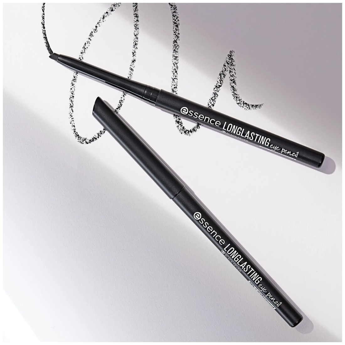 4 Essence Long Lasting Eye Pencil - Black Fever 01, 4 of 9