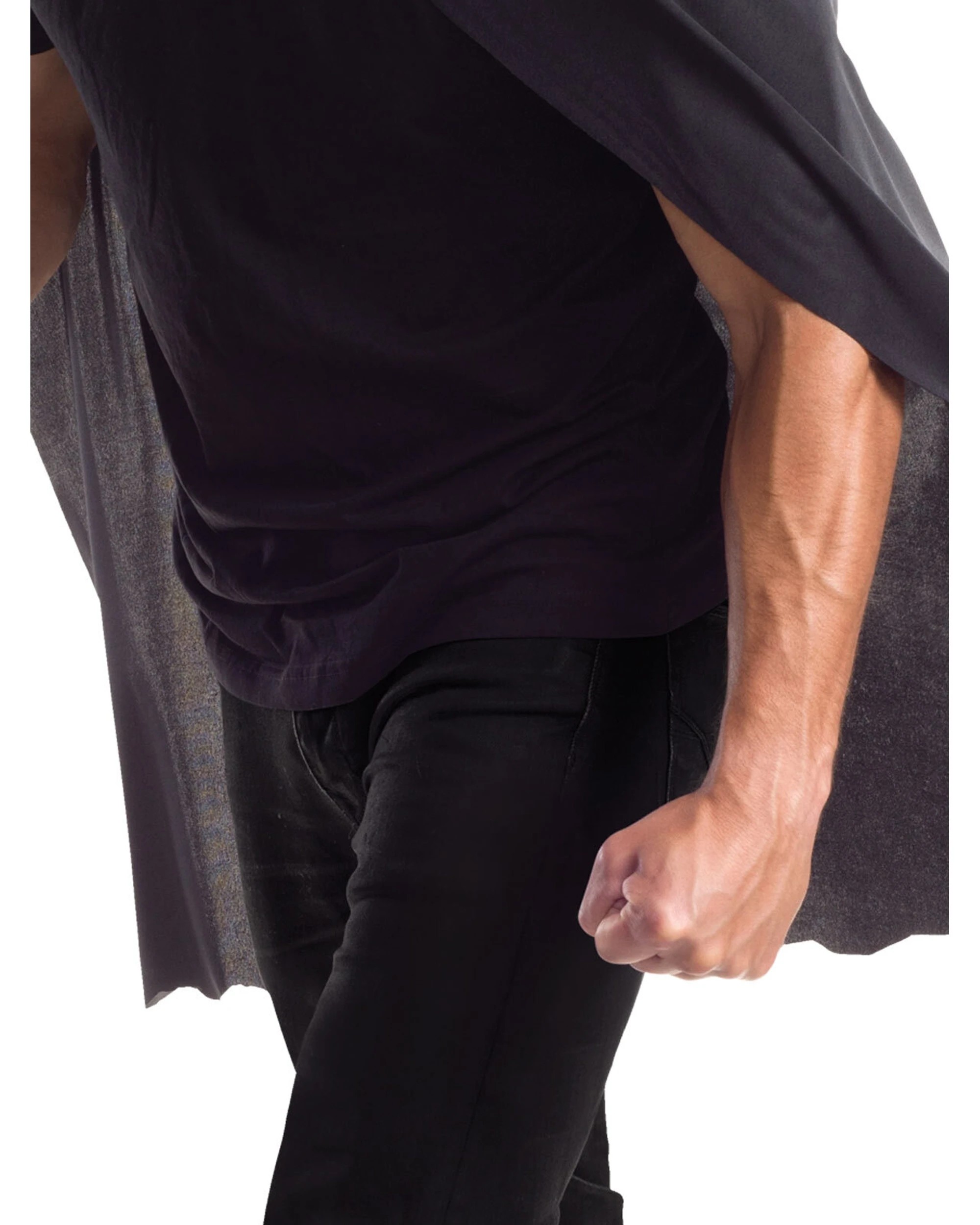 3 DC Comics Batman Cape And Mask Set Adult Superhero Costumes - Black, 3 of 3