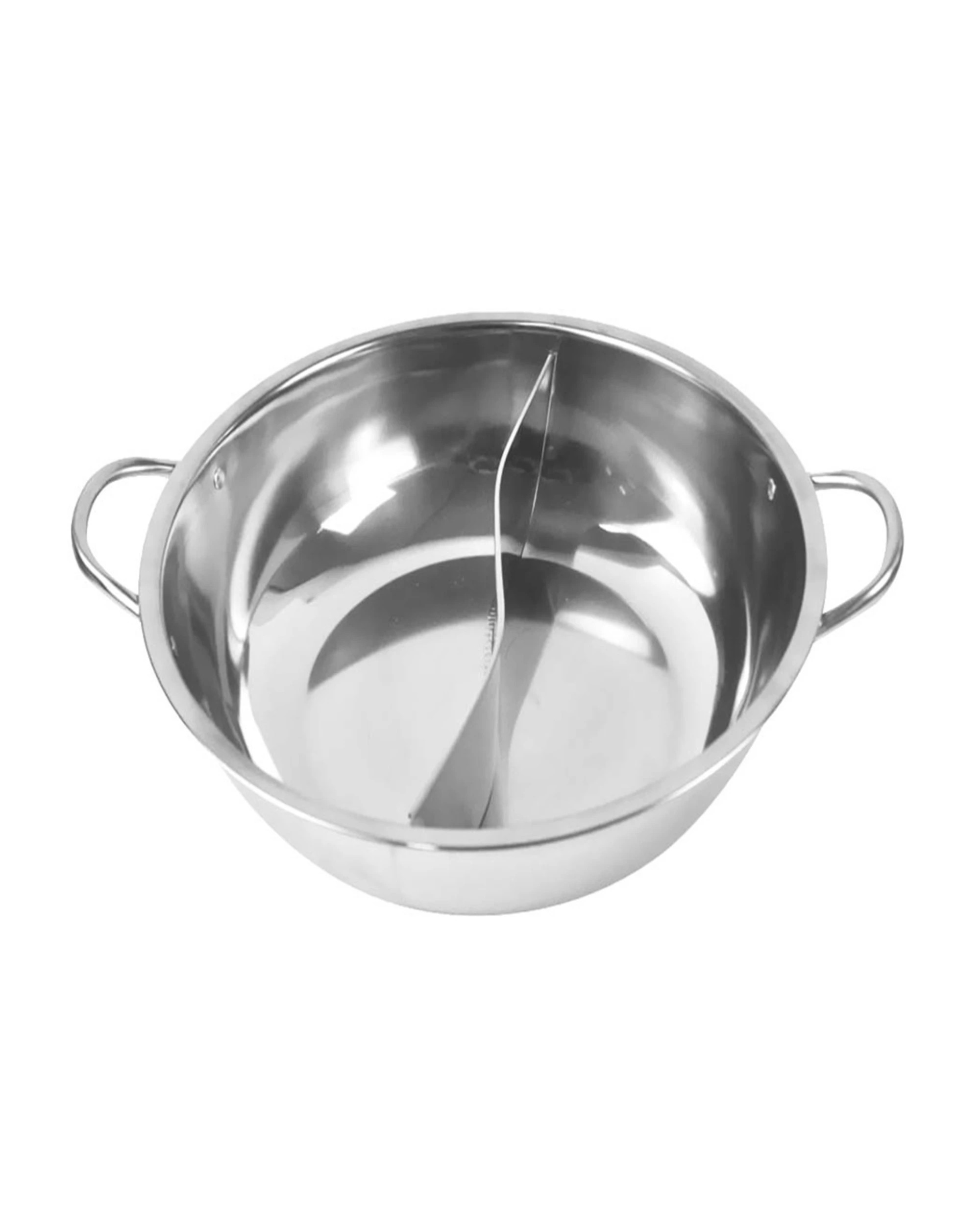 2 Toque 34cm Stainless-Steel Twin Hot Pot No Lid, 2 of 7