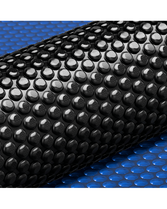 Alfordson Pool Cover 600 Microns Solar Blanket Swimming Isothermal 7X3.5M - Black