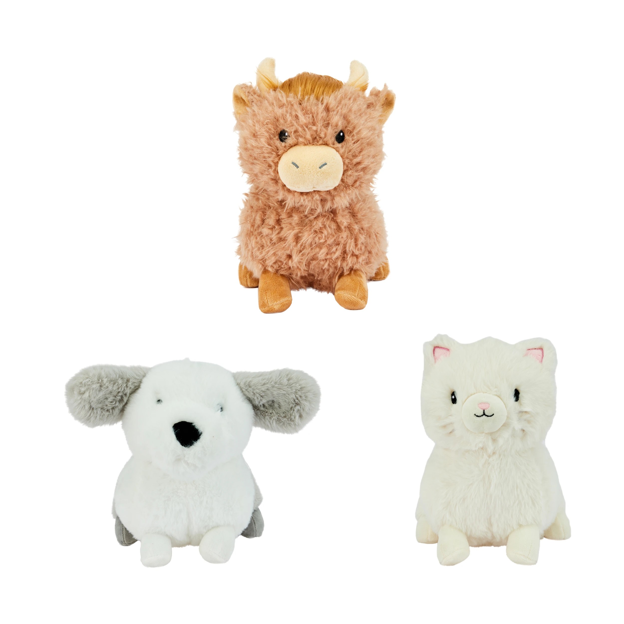 1 Long Hair Animal Plush Toy - Assorted, 1 of 2