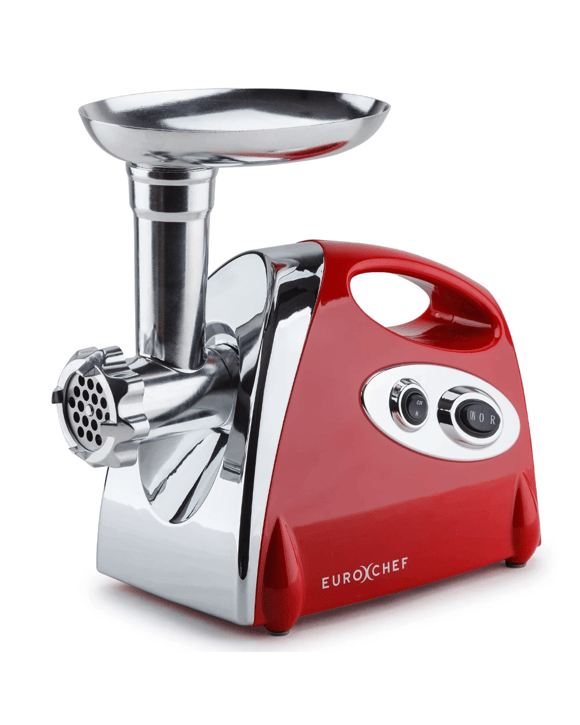EuroChef Electric Meat Grinder - Red
