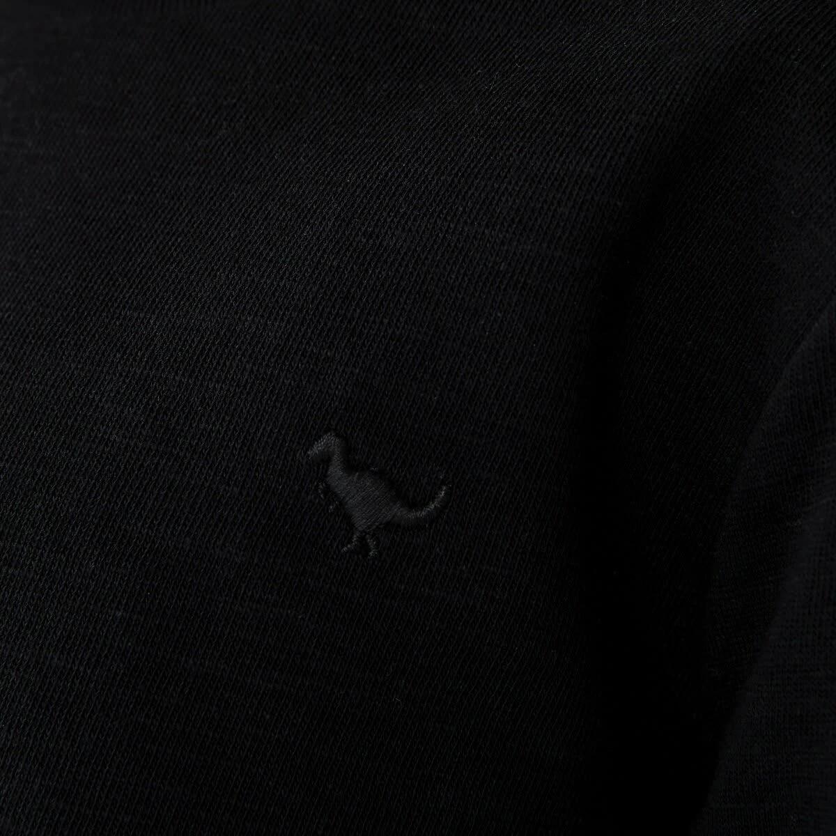 4 Long Sleeve Textured T-shirt Blk Dino, 4 of 8