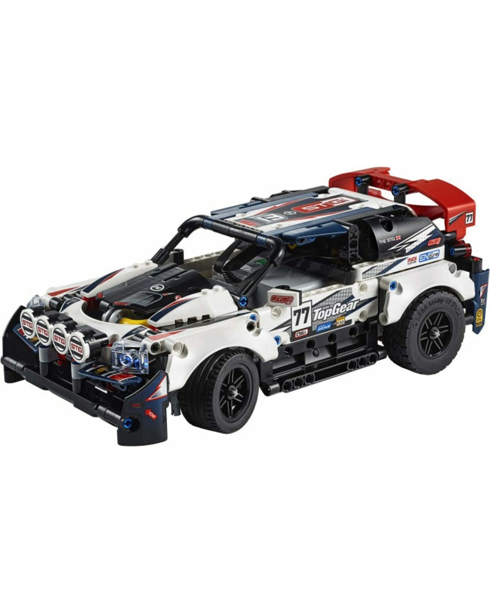 1 LEGO 42109 Technic Series App-Controlled Top Gear Rally Car, 1 of 2