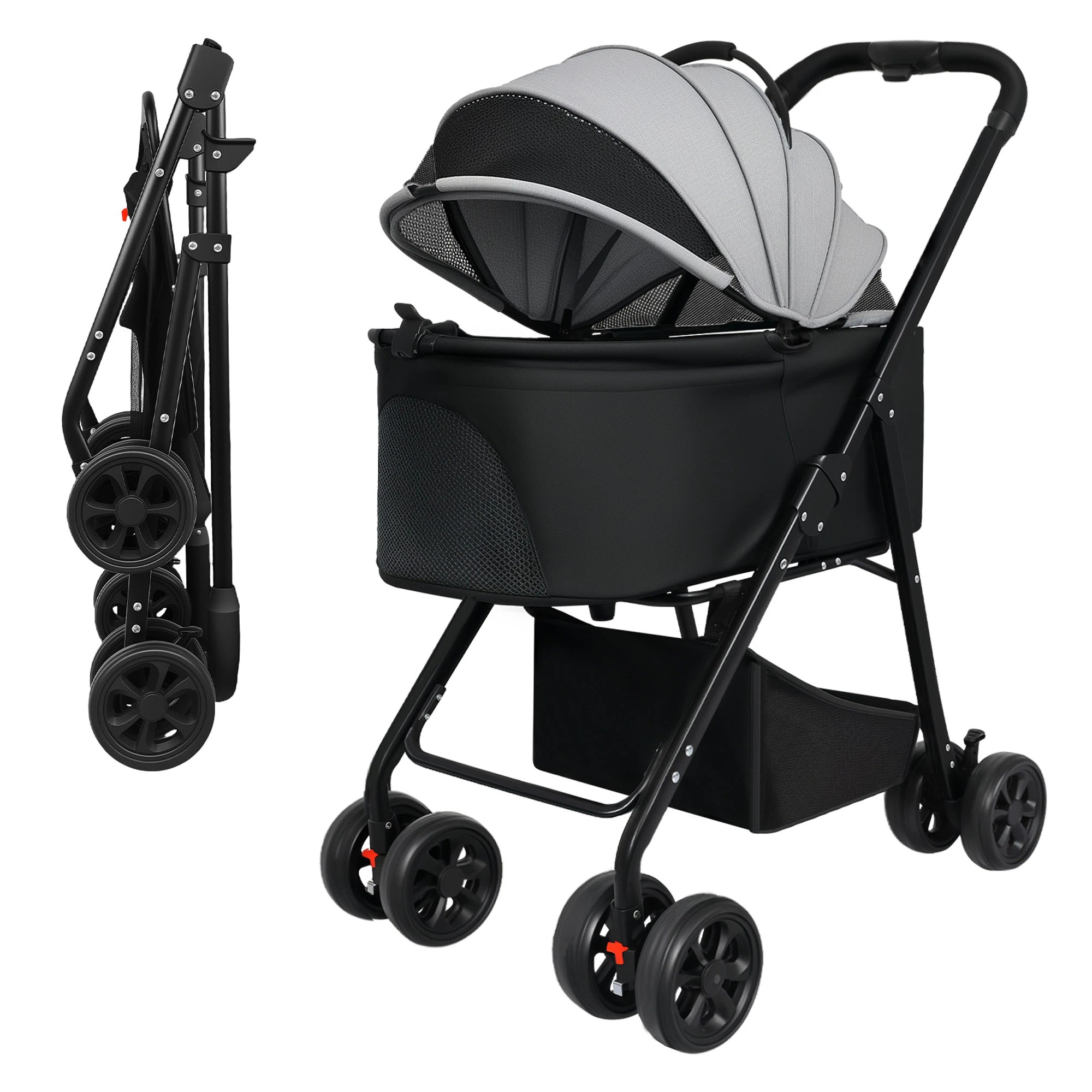 1 Pawz Pet Stroller 3-In-1-Loads Up To 20Kg, 1 of 9