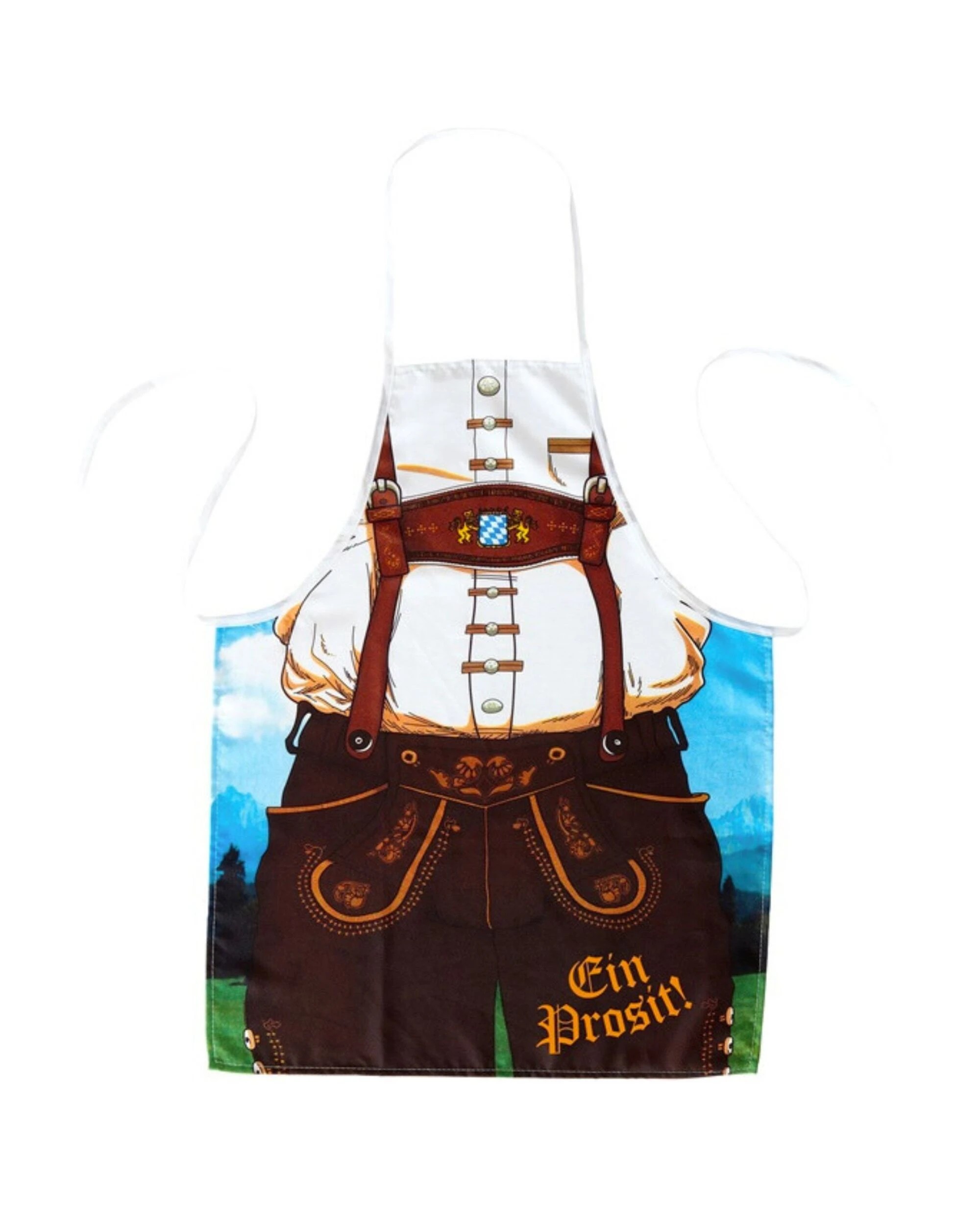 1 Widmann Men's Beer Fest Lederhosen Apron - ONE SIZE, 1 of 1