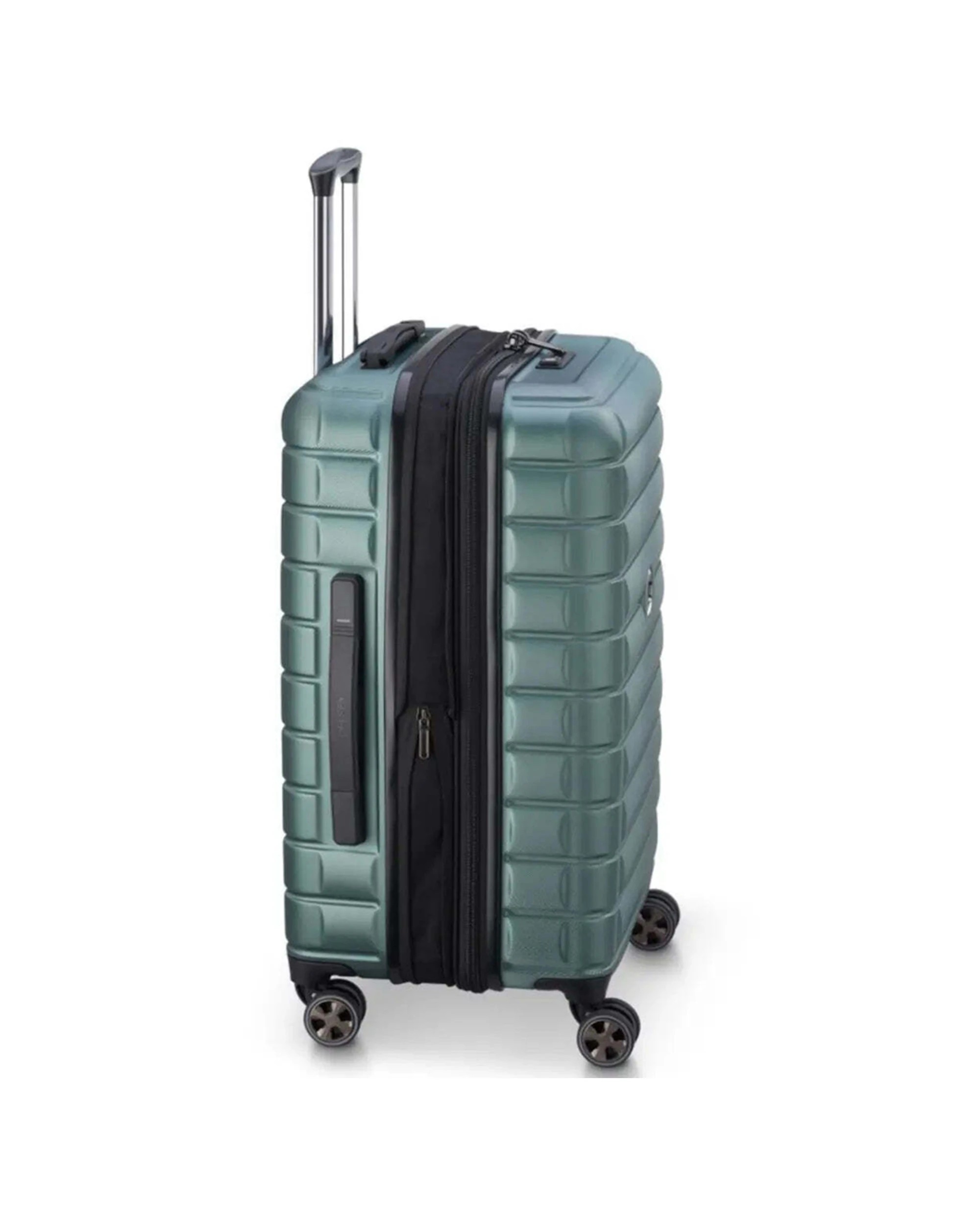 4 Delsey Shadow 5.0 - 66 cm Expandable 4-Wheel Suitcase TSA Lock Polycarbonate - Green, 4 of 6