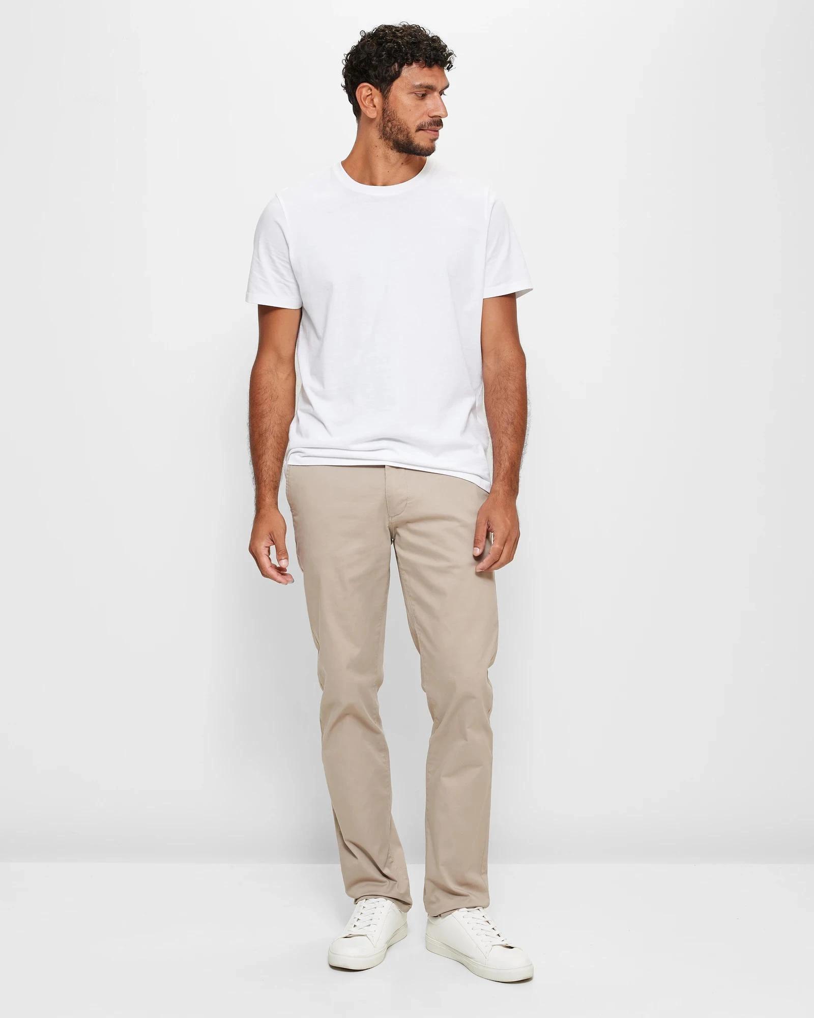 1 Target Straight Chino Pants SAND, 1 of 5