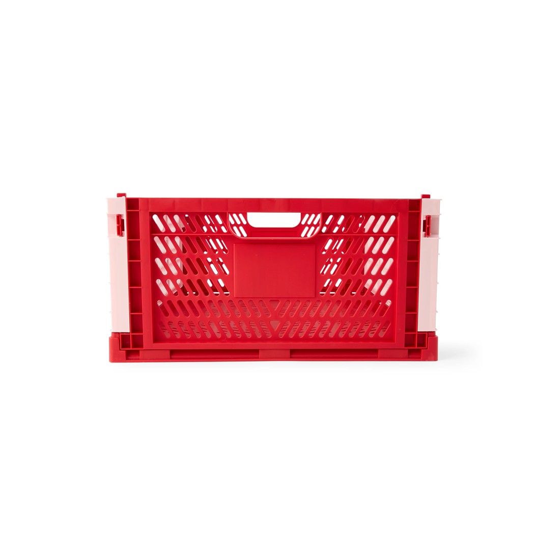 5 30L Collapsible Crate - Large, Red, 5 of 8
