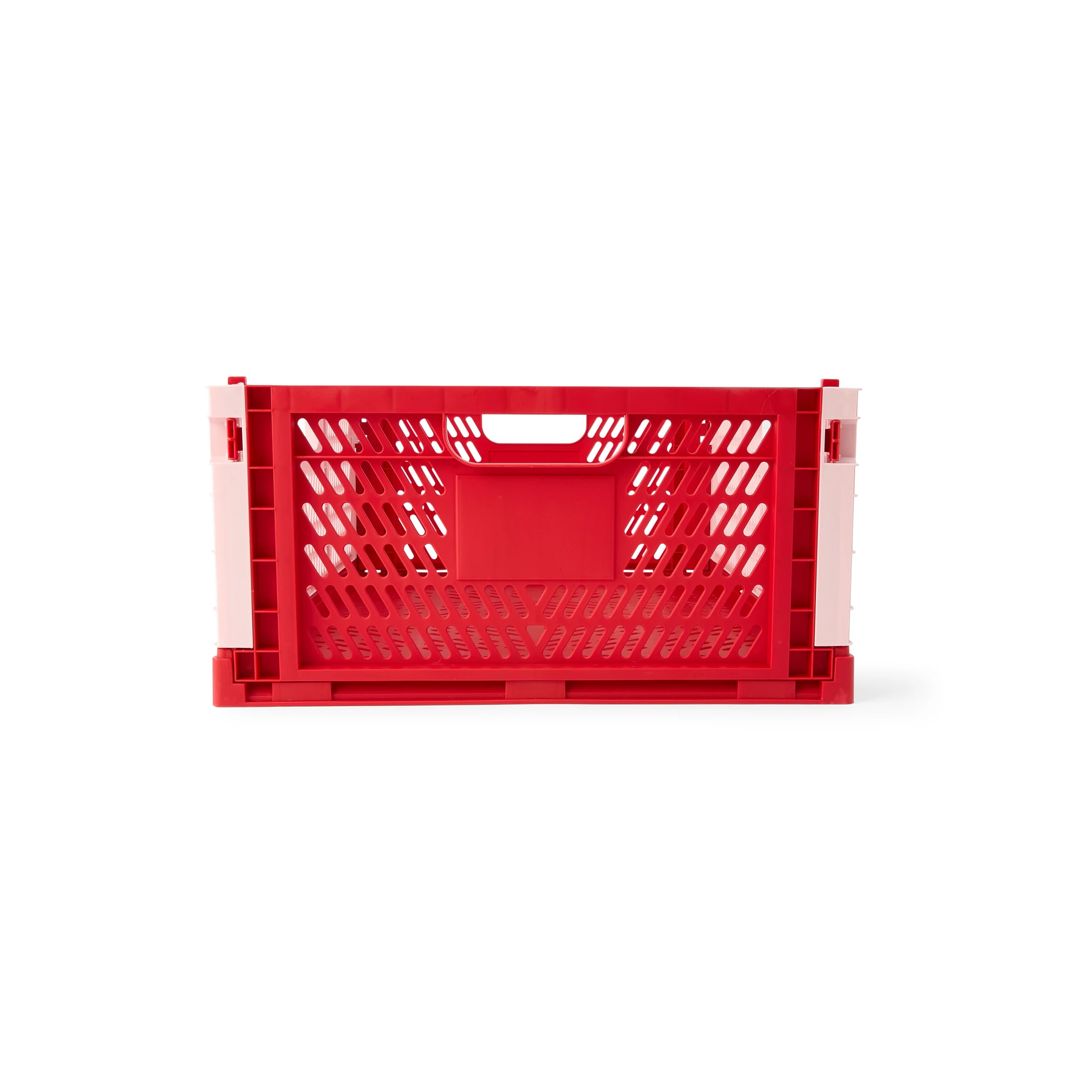 5 30L Collapsible Crate - Large, Red, 5 of 8