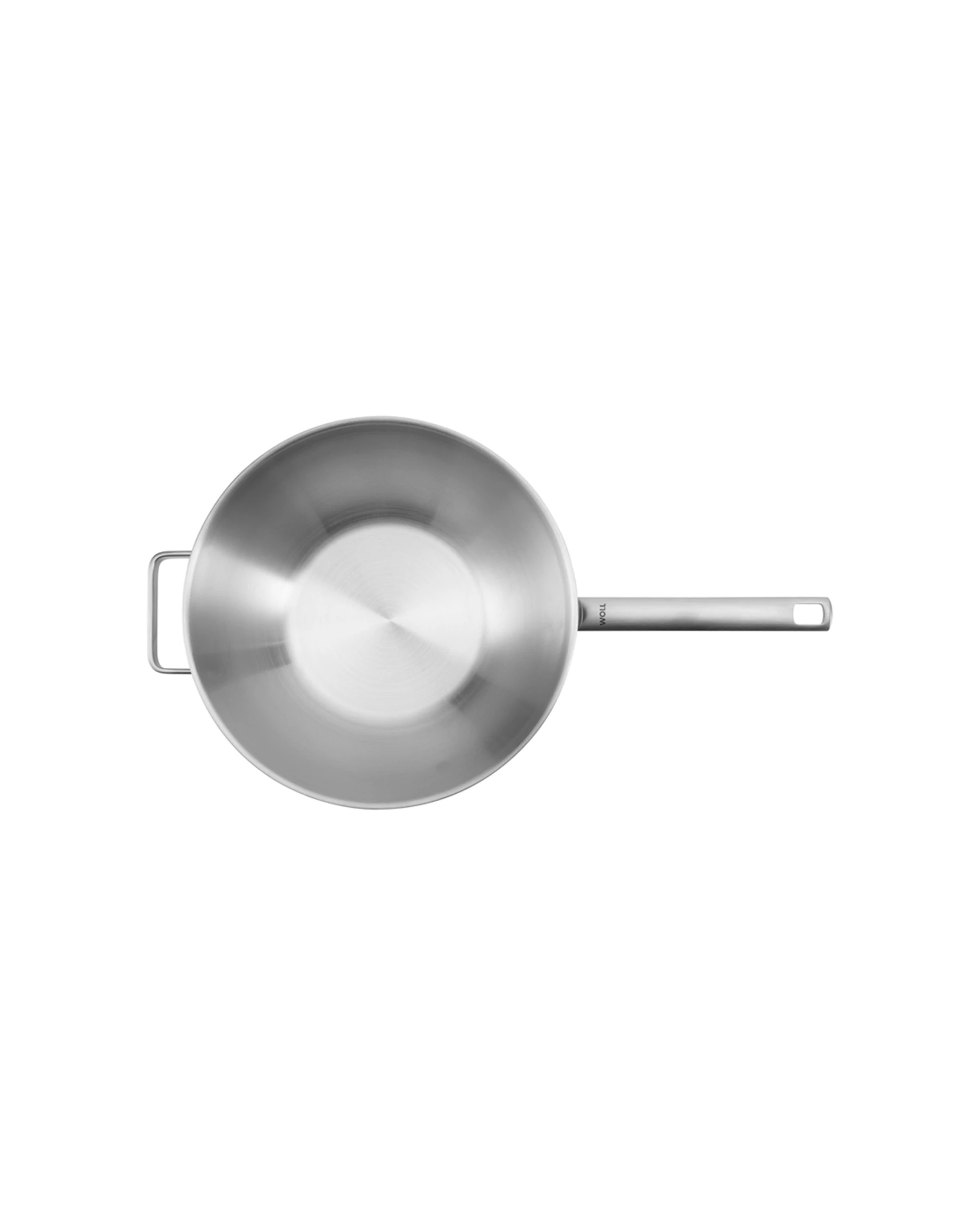 2 Woll Steel Wok With Lid Helper 30cm Premium Stainless Steel - Silver, 2 of 3