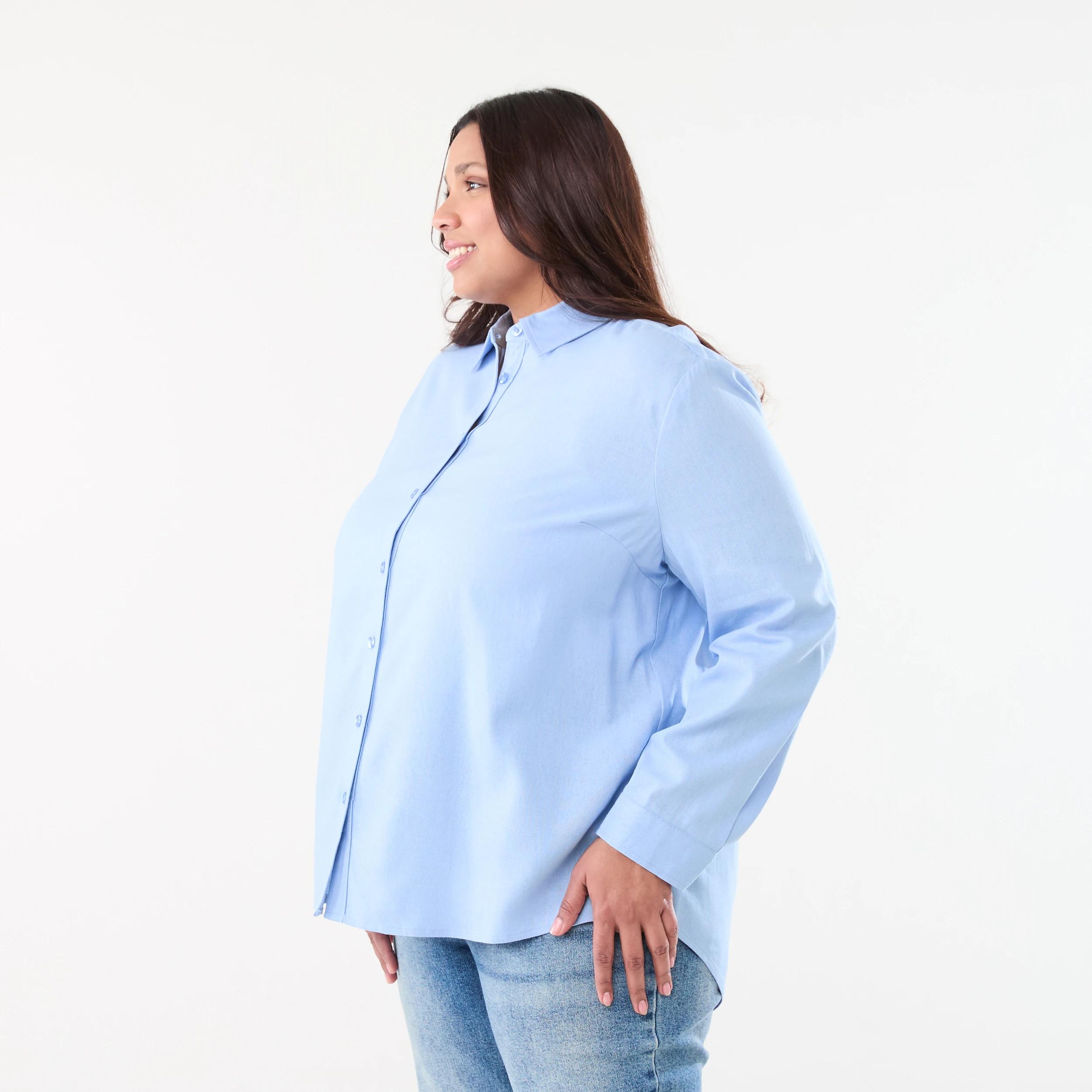 2 Curve Long Sleeve Shirt Bruni Blue, 2 of 6