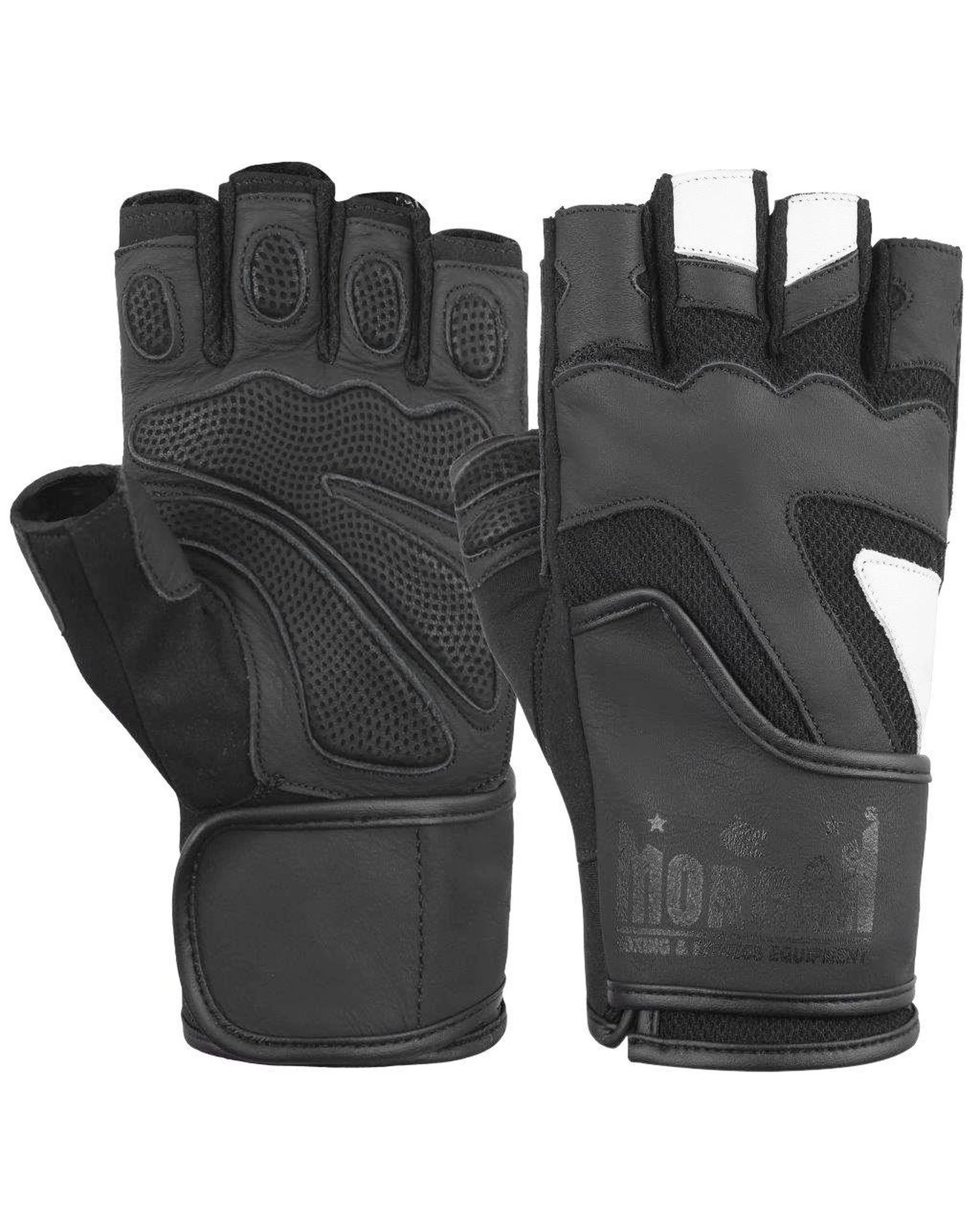 1 Morgan Sports B2 Bomber Leather Weight Gloves Large, 1 of 3