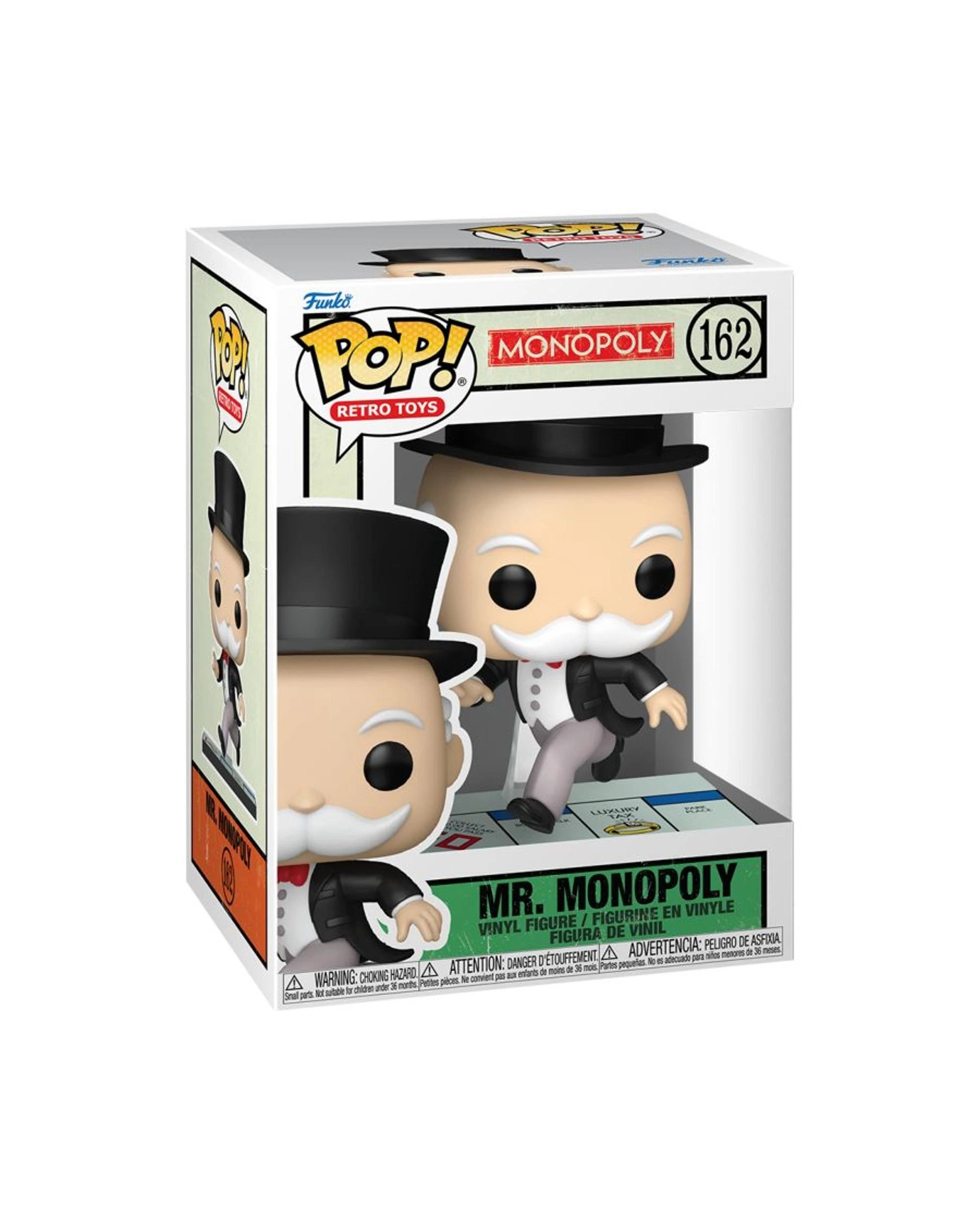 3 Monopoly Mr. Monopoly Pass Go Funko POP! Vinyl, 3 of 3