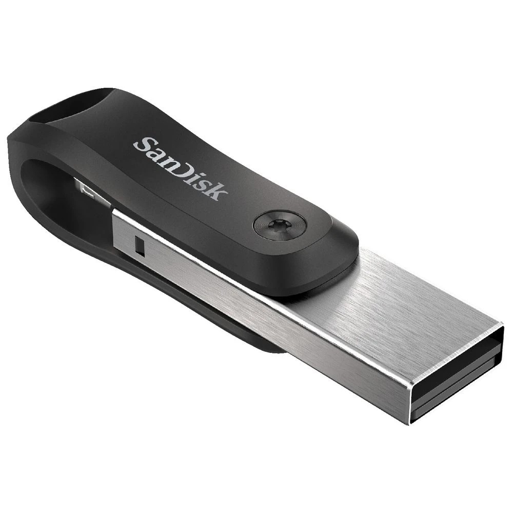 4 SanDisk 64GB iXpand Go iPhone Lightning/USB-A Flash Drive, 4 of 5