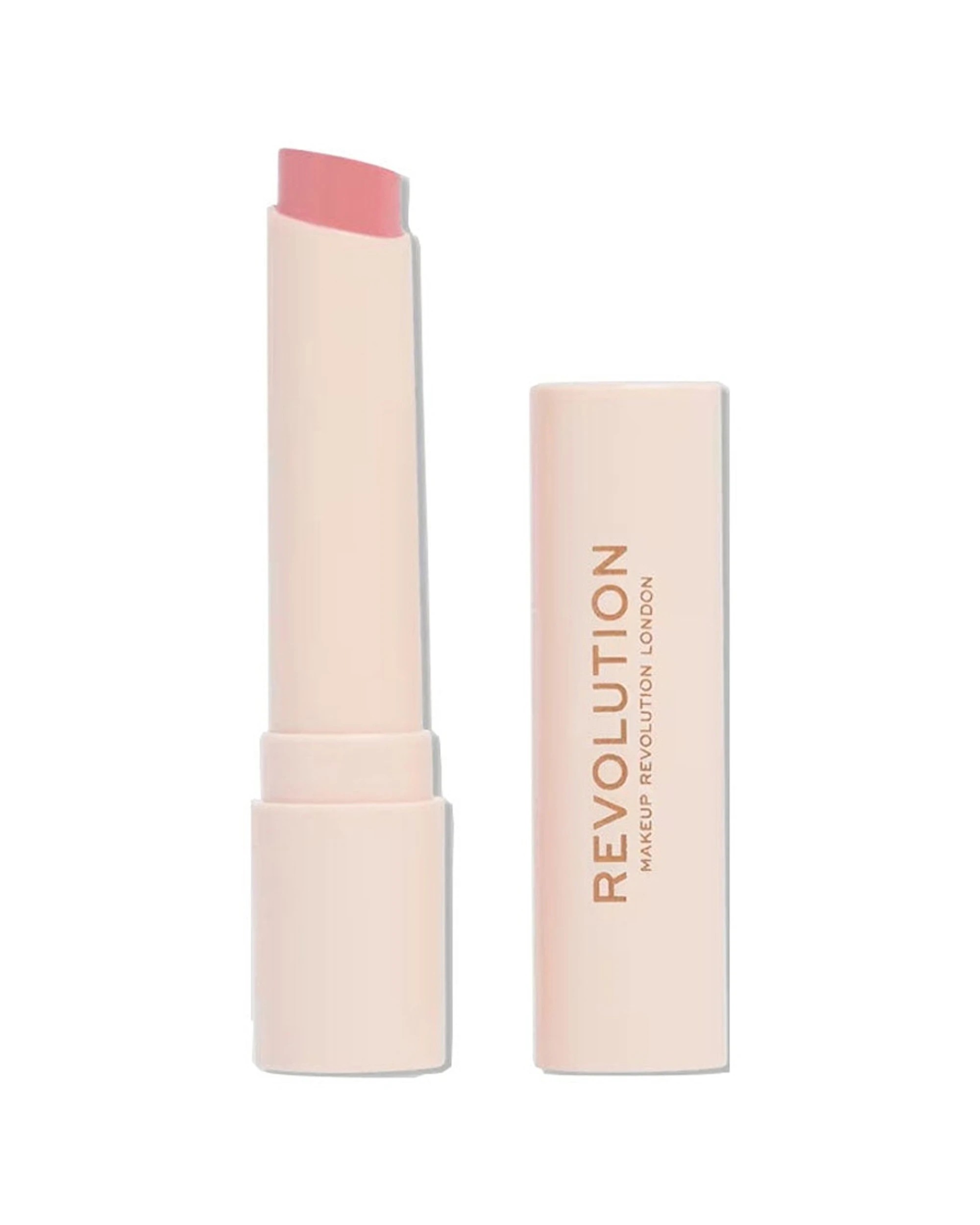 1 Revolution Beauty Pout Lip Balm Bare Shine Hydrating Plumping Gloss, 1 of 1