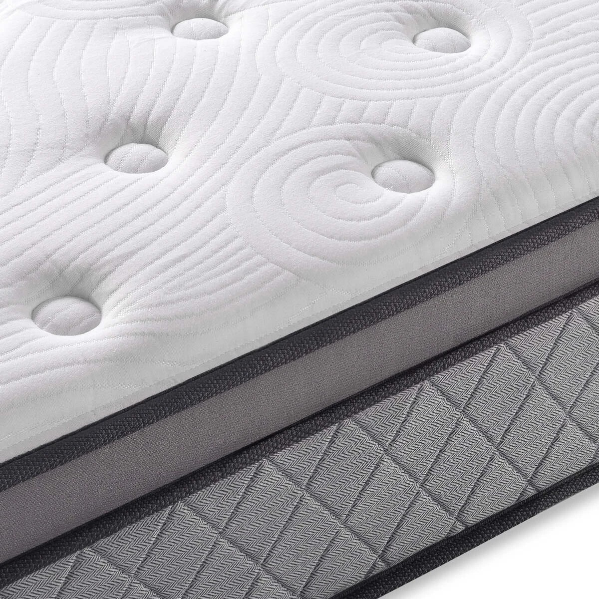 7 Double Bed Euro Top Pocket Spring Mattress, 7 of 10
