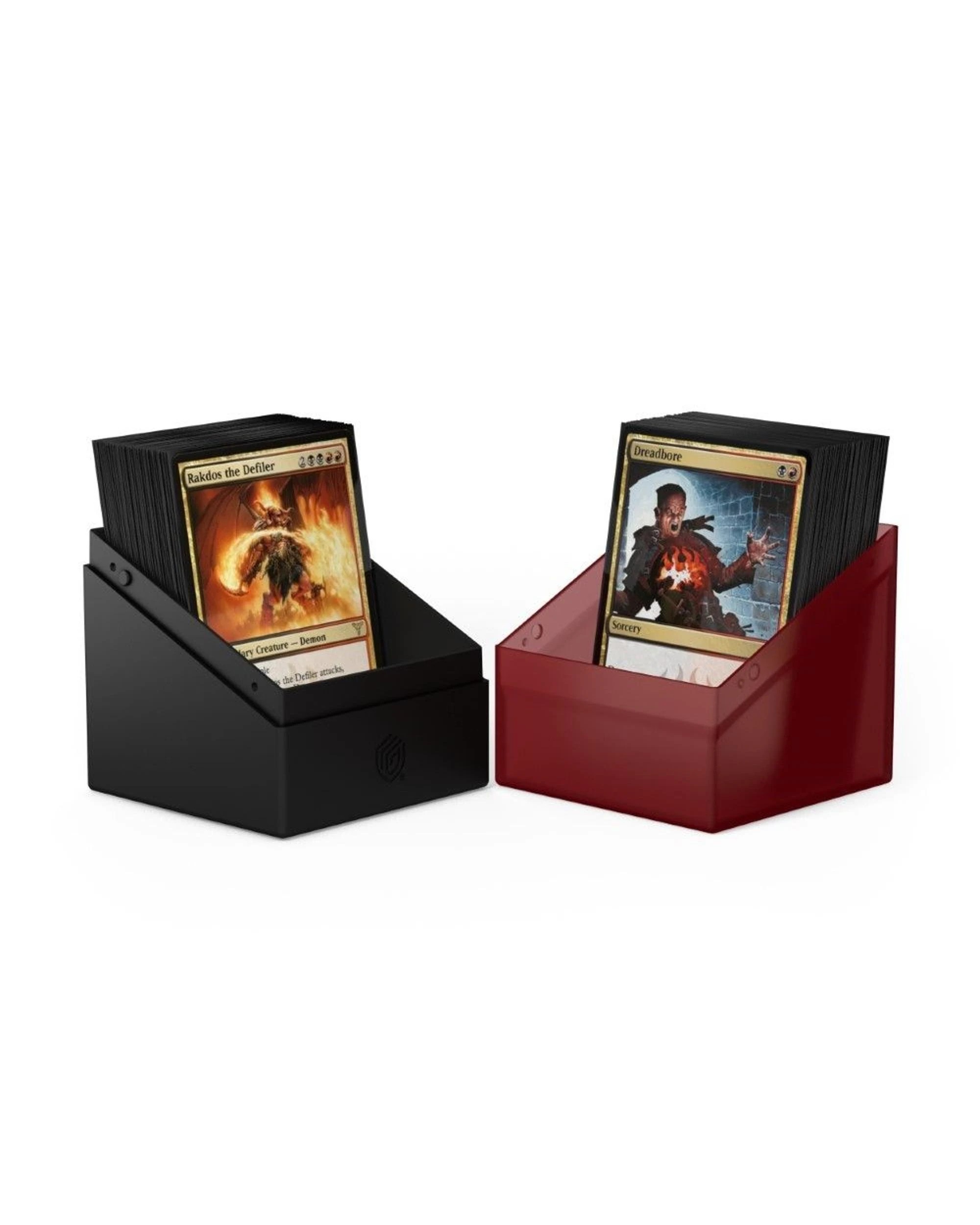 3 Ultimate Guard Boulder 100+ Magic The Gathering Guild Summit Deck Case - Rakdos - Multi, 3 of 4