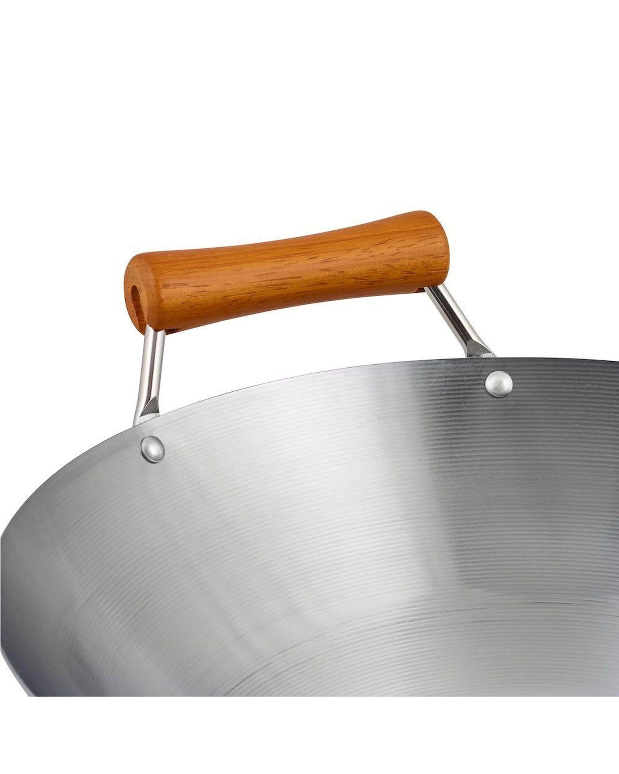 3 Ken Hom Excellence Carbon Steel Wok 32cm, 3 of 4