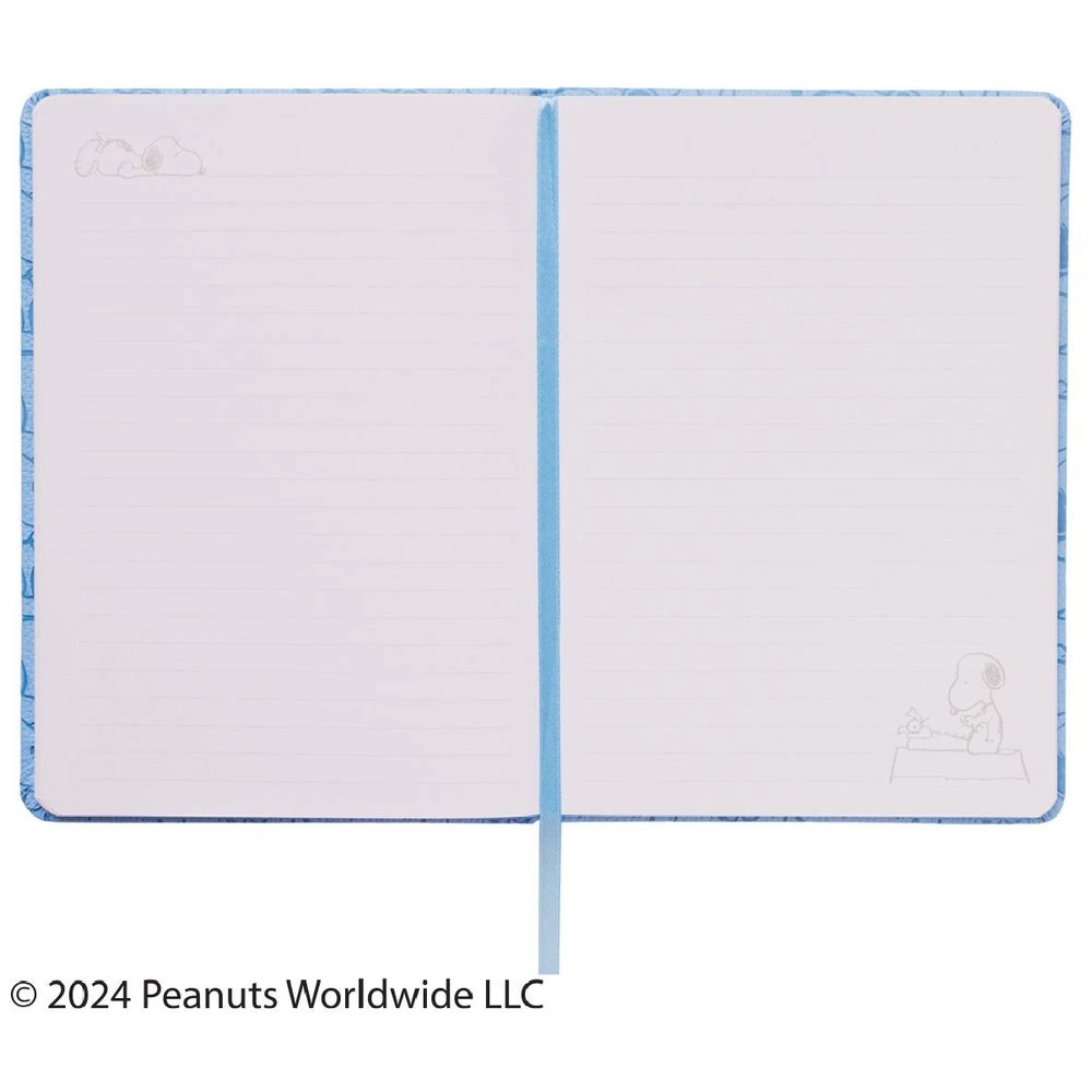 3 Peanuts Snoopy A5 Embossed Notebook Blue 192 Page, 3 of 5