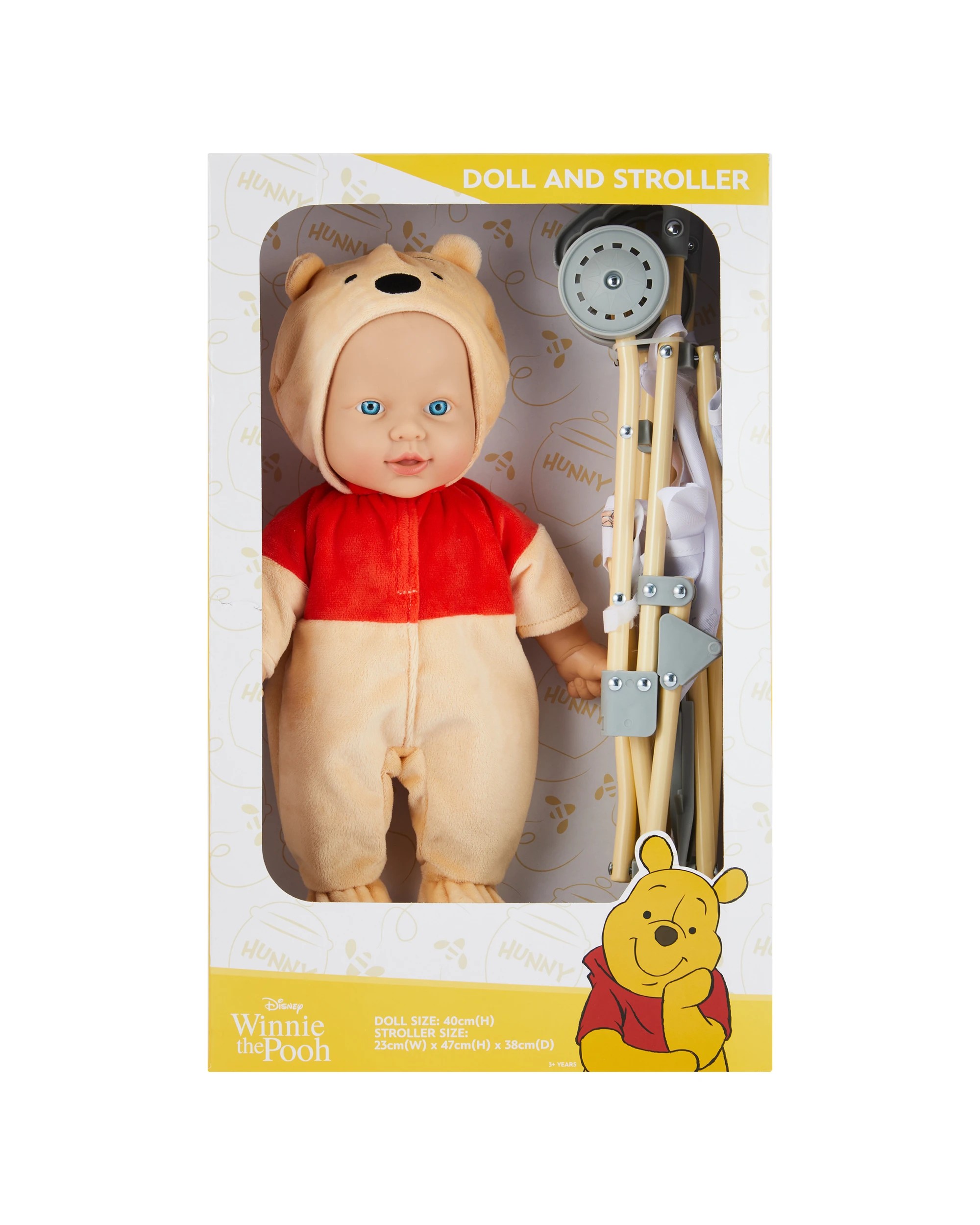 9 Disney Winnie the Pooh Doll and Stroller, 9 of 10