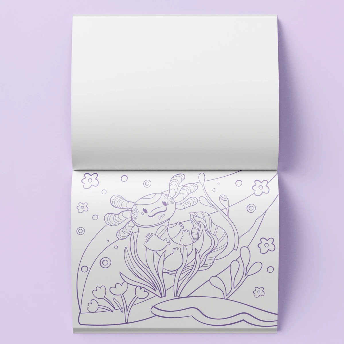 3 Kaleidoscope Colouring: Amazing Axolotls Colouring Set with Lap-Desk - Book, 3 of 5
