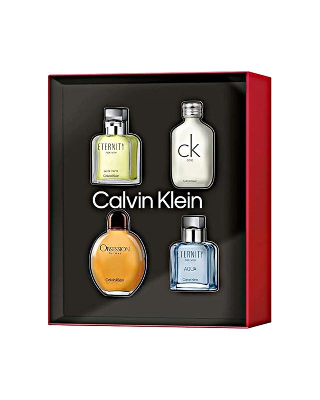 Calvin Klein Mens Mini 4 Piece Gift