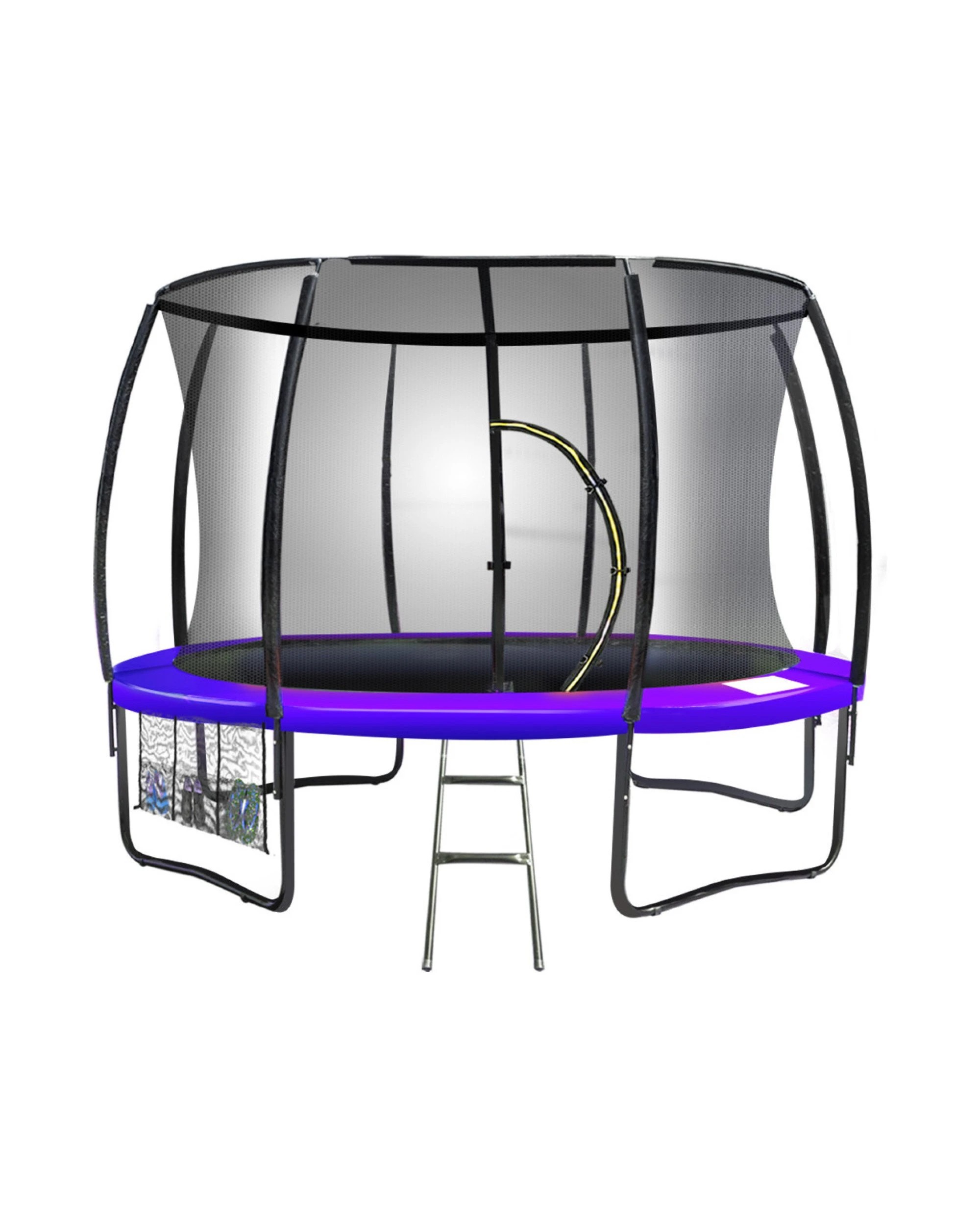 1 Kahuna Trampoline 8 Ft Round Outdoor - Purple, 1 of 6